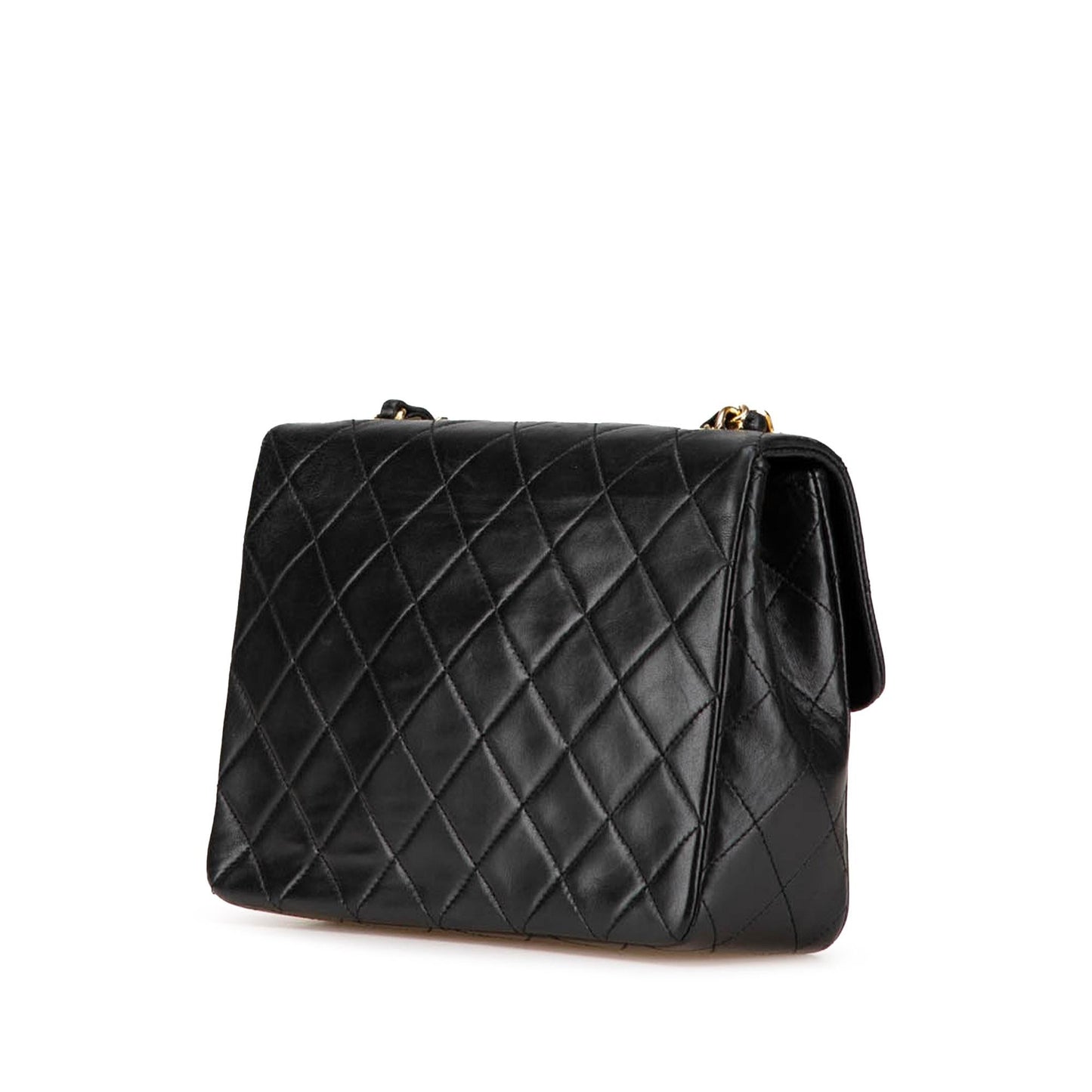 Chanel Square Classic Lambskin Flap Mini Bag