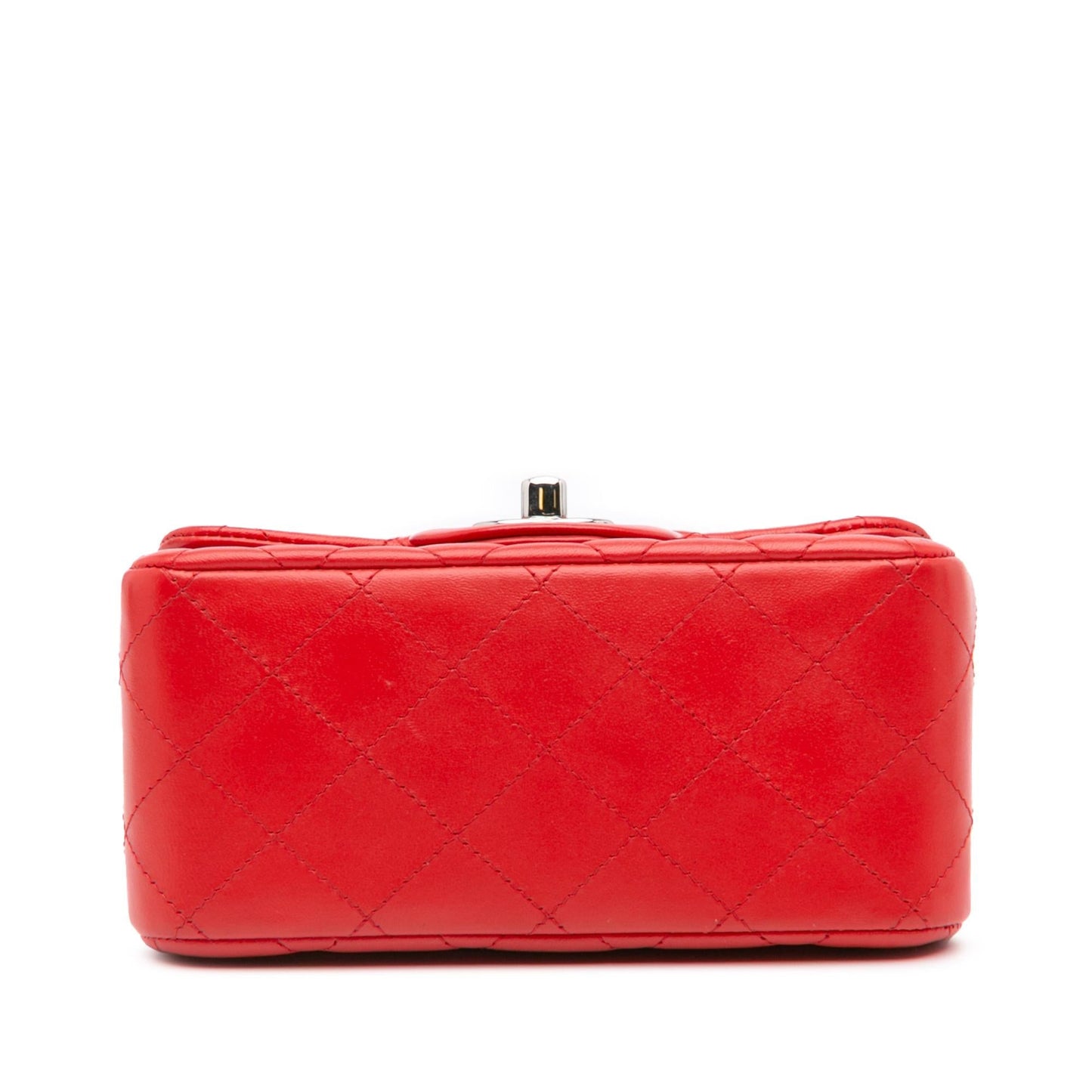 Chanel Square Classic Lambskin Flap Mini Bag Flap 1