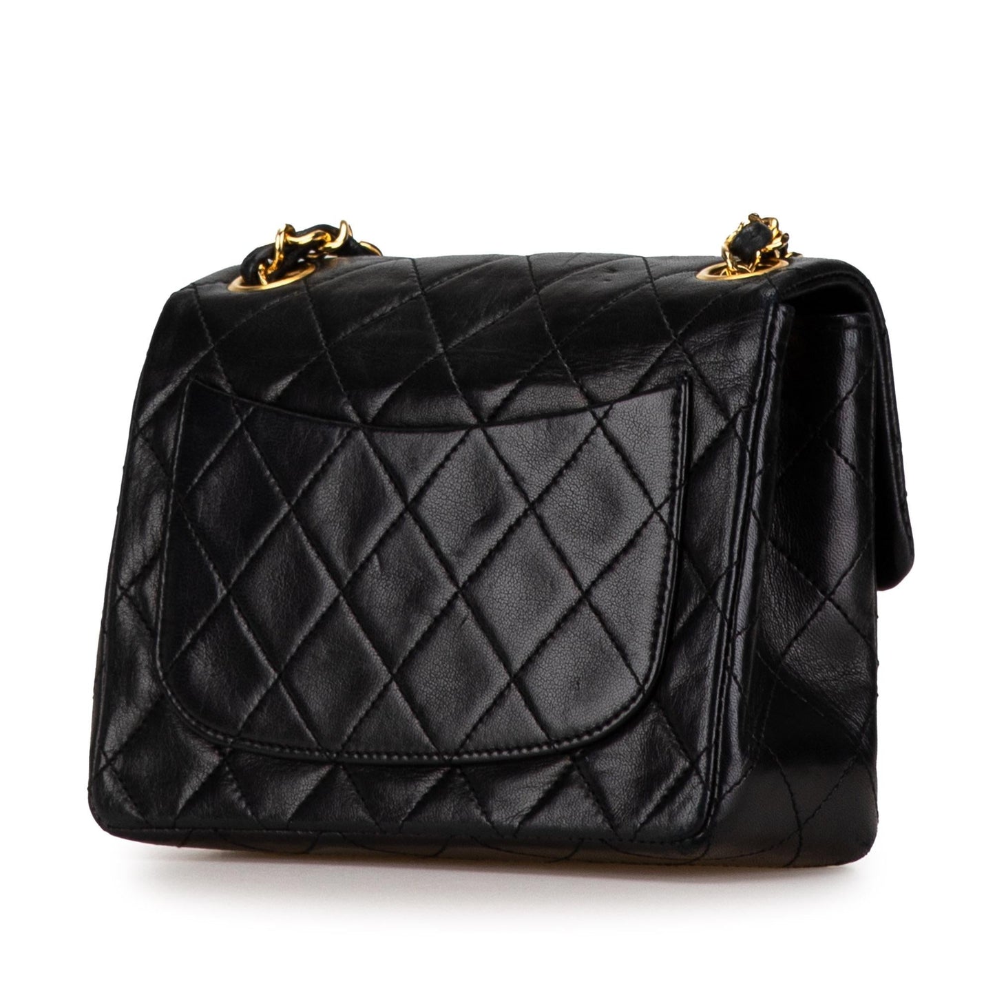 Chanel Square Classic Lambskin Single Flap SHG-uffUKC Mini Bag