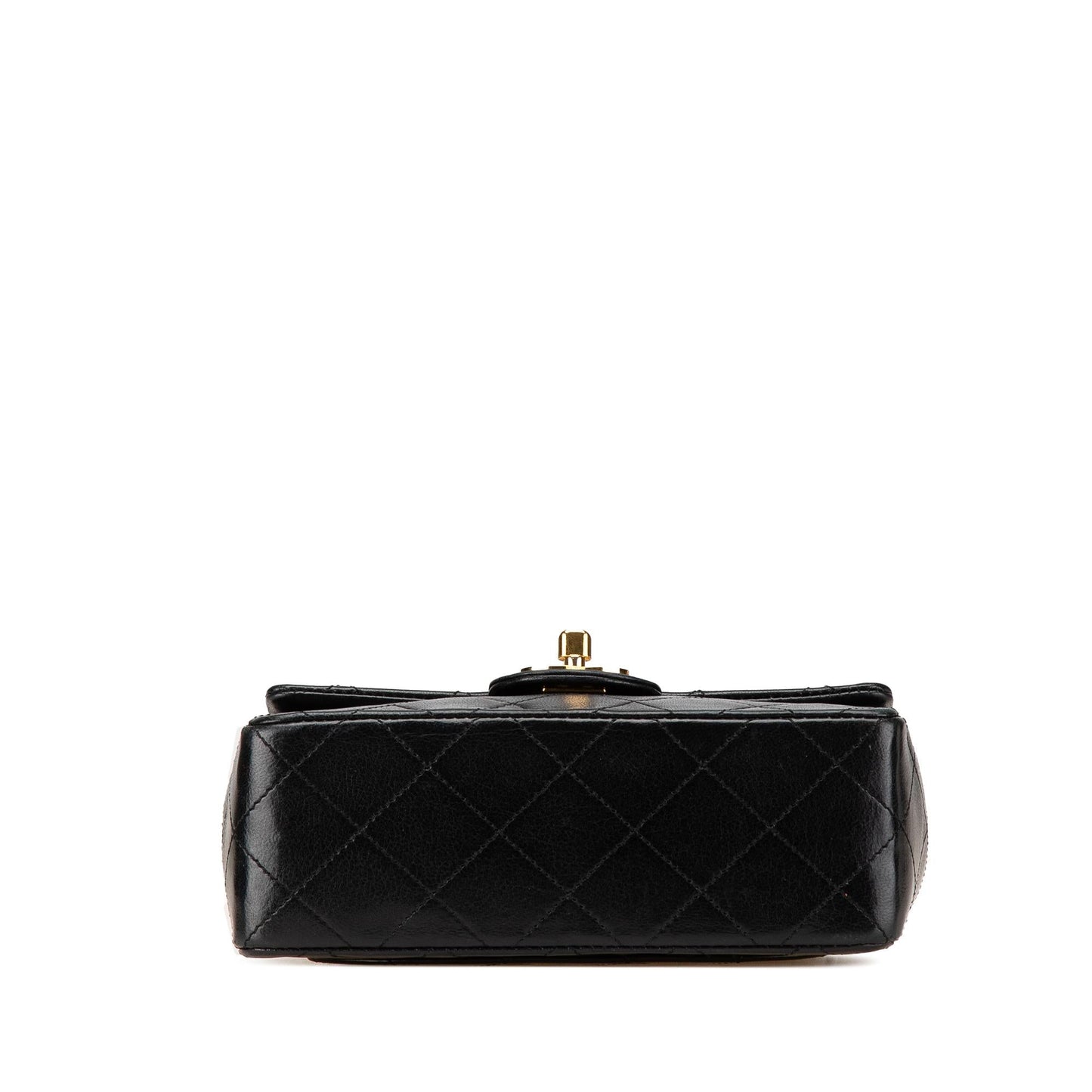 Chanel Square Classic Lambskin Single Flap Mini Bag Single Flap