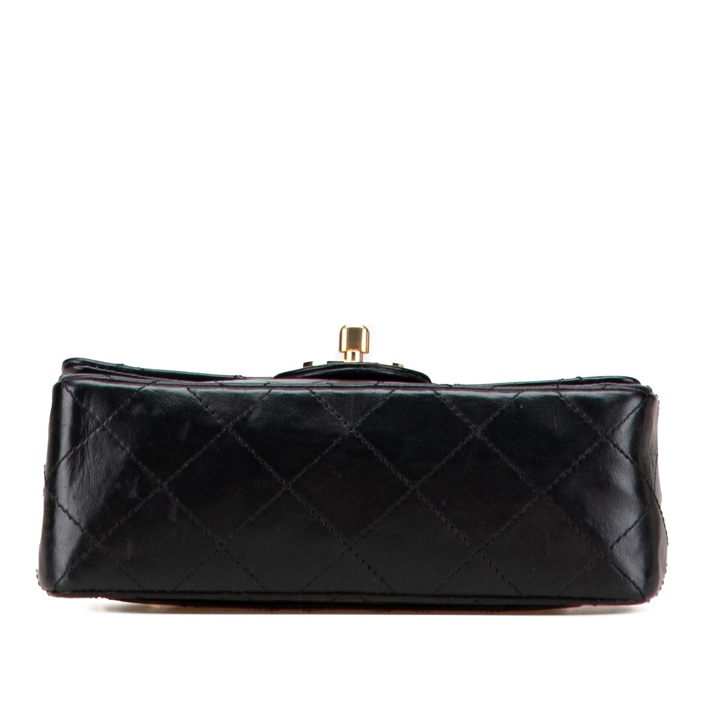 Chanel Square Classic Lambskin Single Flap Mini Bag Flap 16