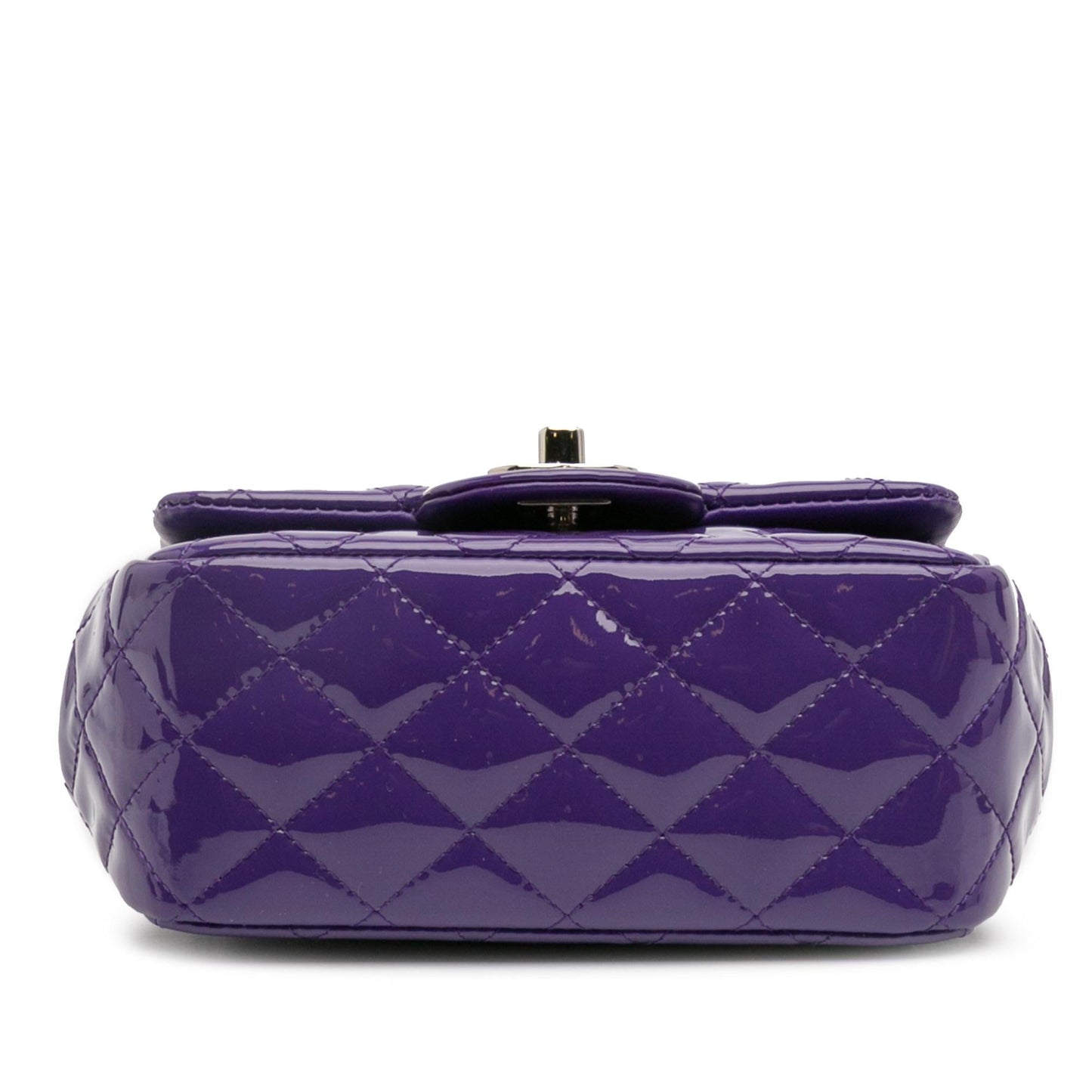 Chanel Square Classic Patent Single Flap Mini Bag Flap 10