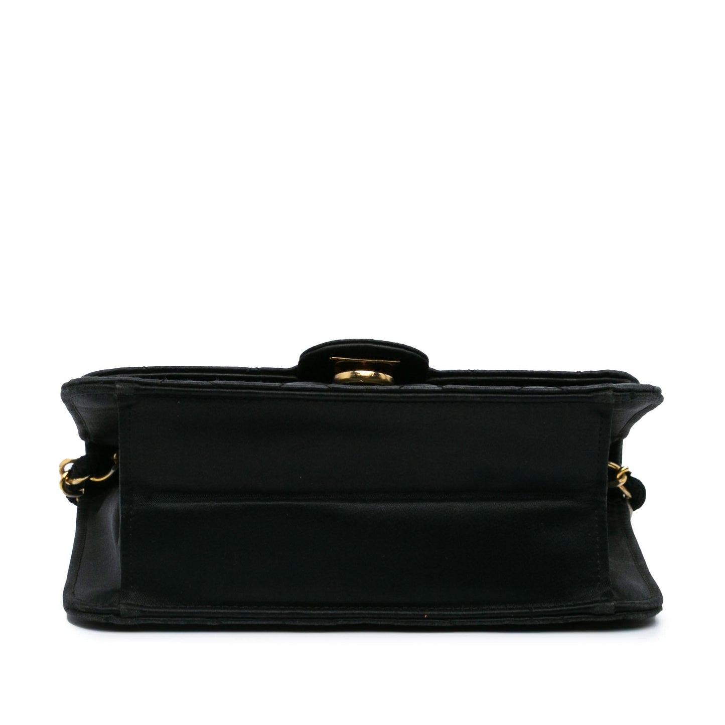 Chanel Mini Square Classic Satin Single Flap Bag