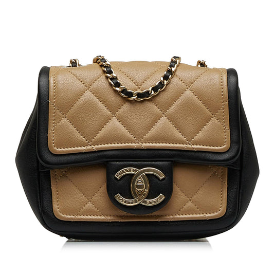Chanel Square Graphic Flap Crossbody Bag