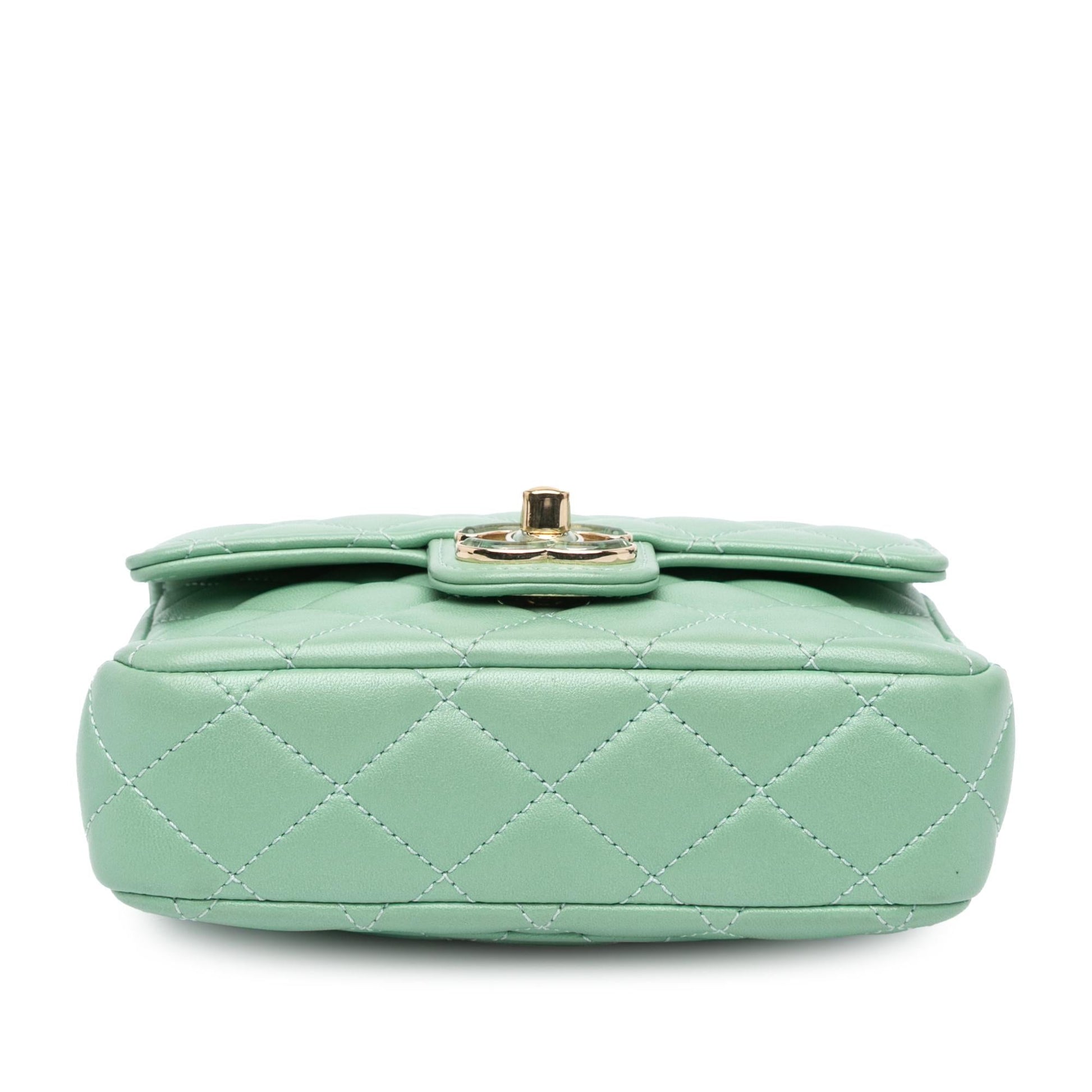 Chanel Square Lambskin Candy Hearts Flap SHG-1Ku7iU Mini Bag