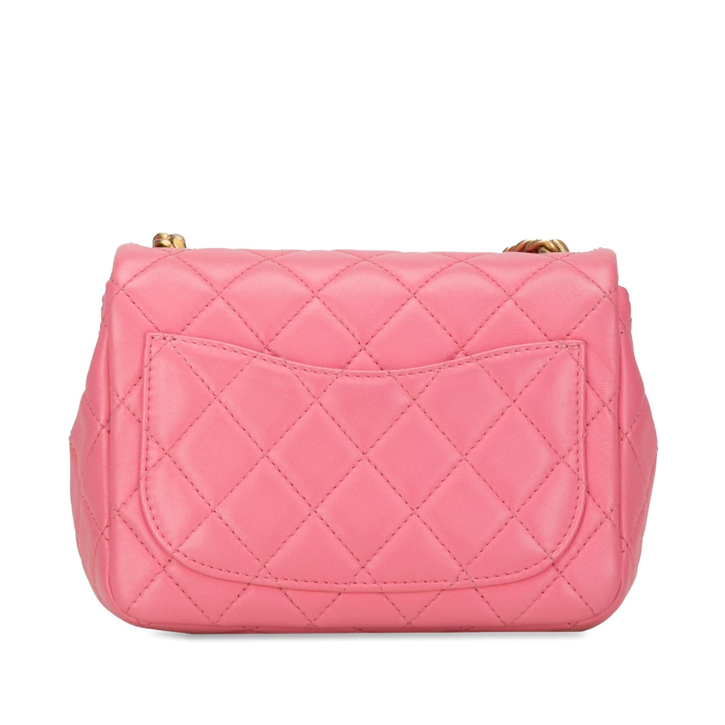 Chanel Square Lambskin Pearl Samba Flap Mini Bag Flap 1