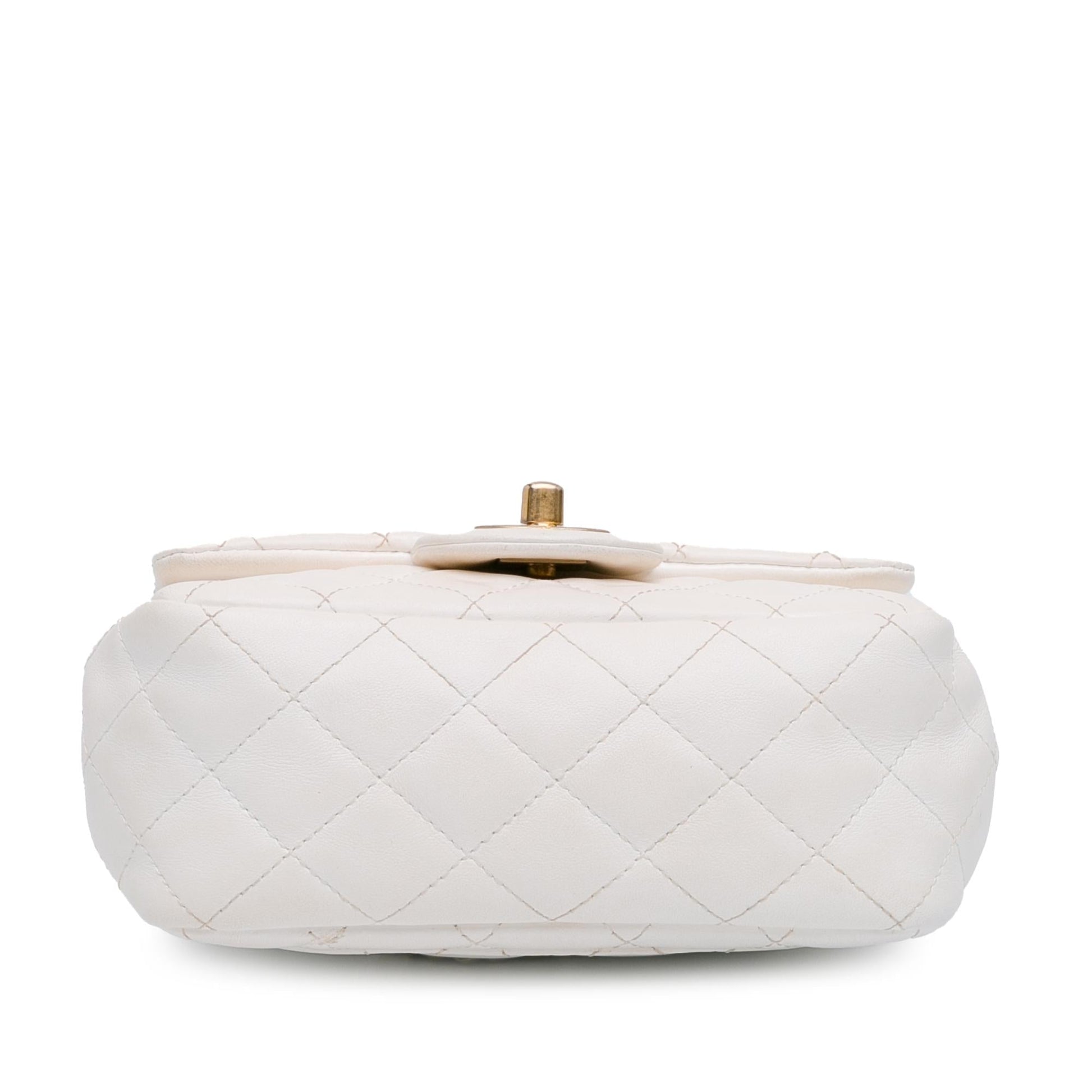 Chanel Square Lambskin Romance Single Flap SHG-cLMyQW Mini Bag
