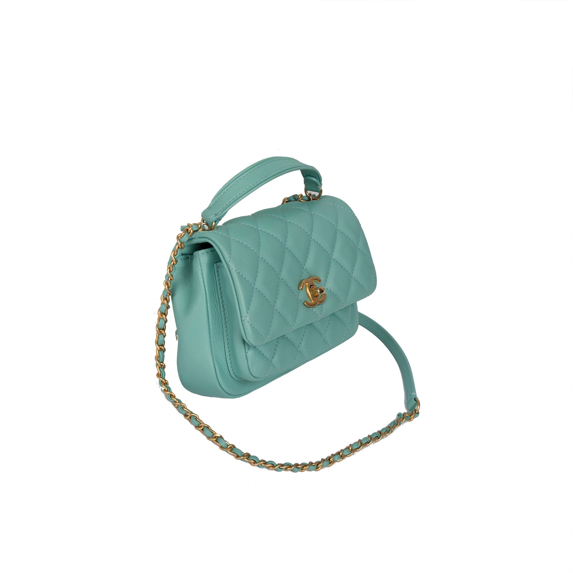 Chanel Top Handle Flap Travel Bag