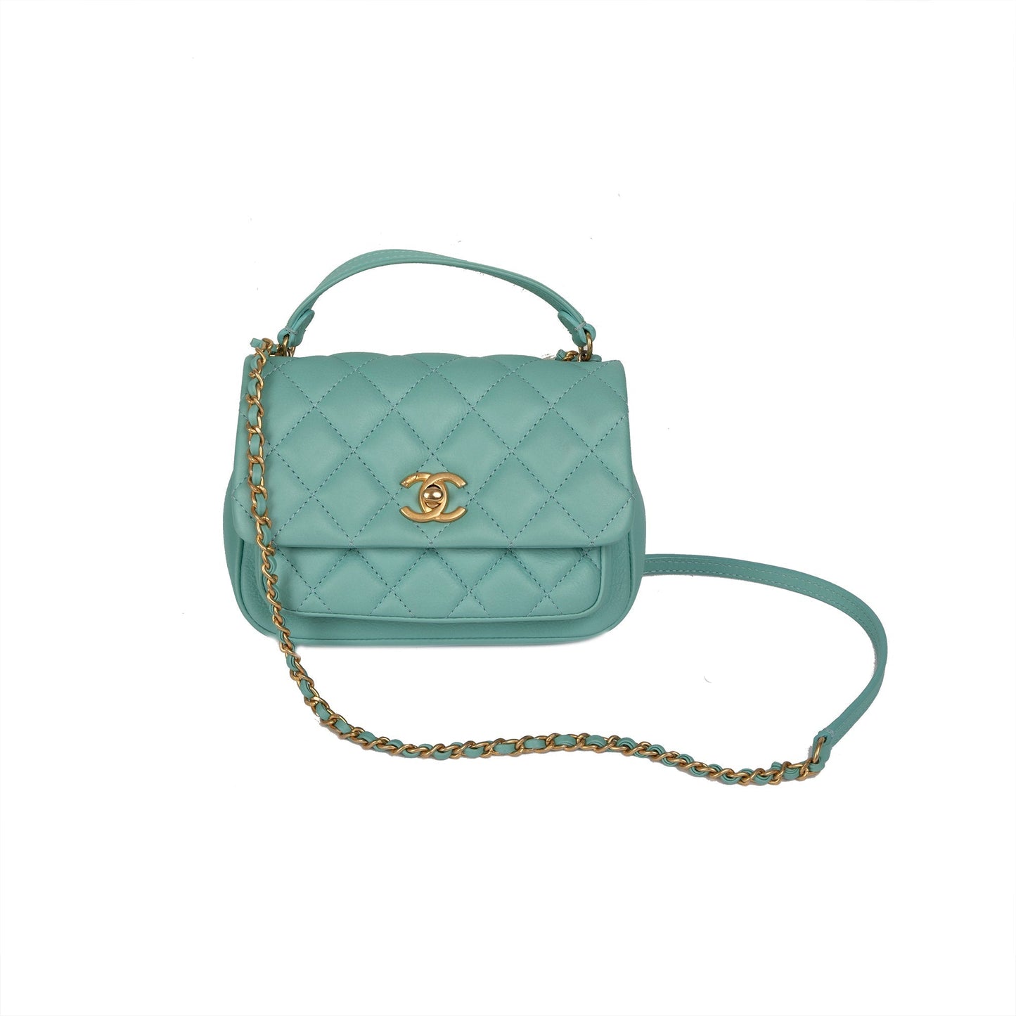 Chanel Top Handle Flap Travel Bag