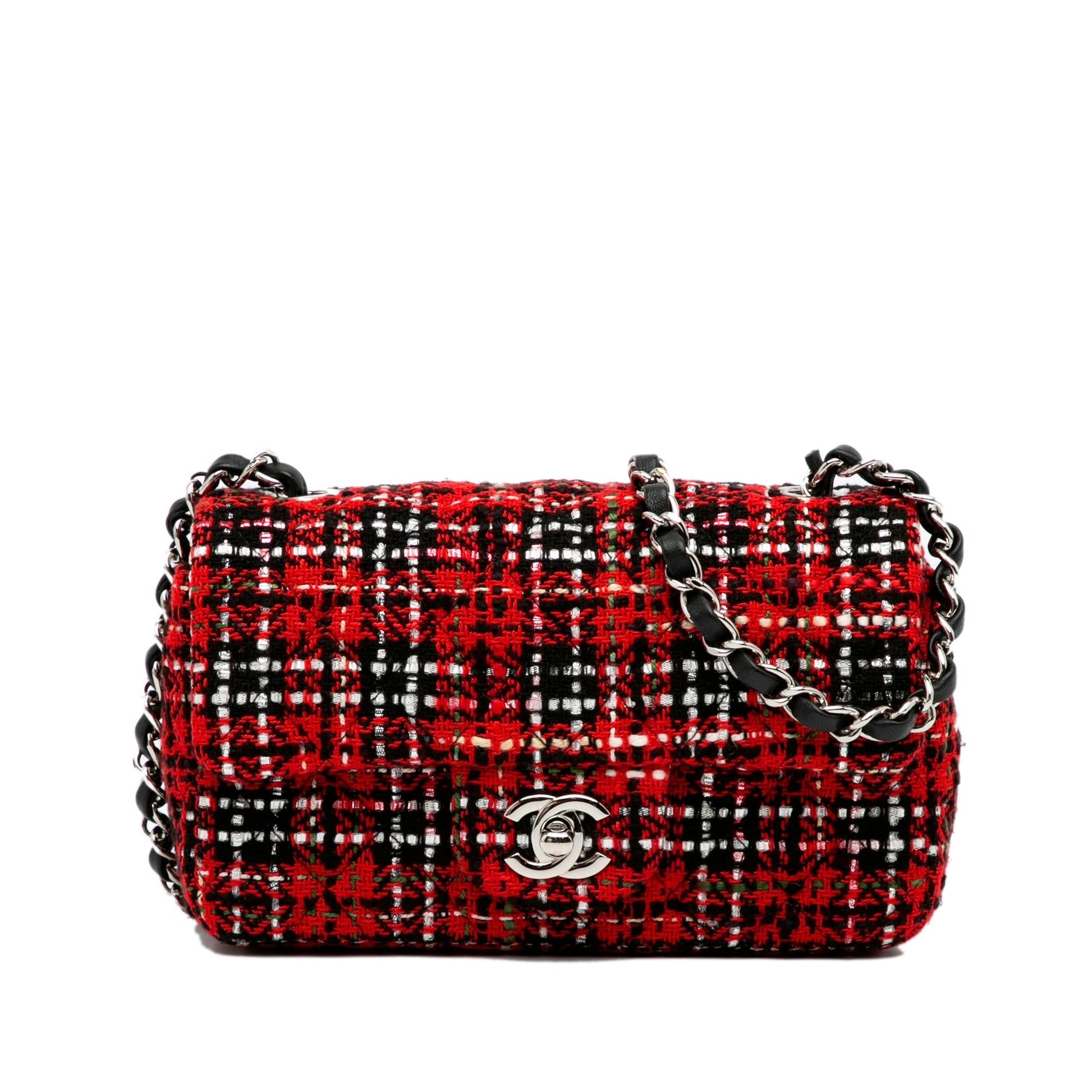 Chanel Tweed Single Flap SHG-d5PjNU Shoulder Bag