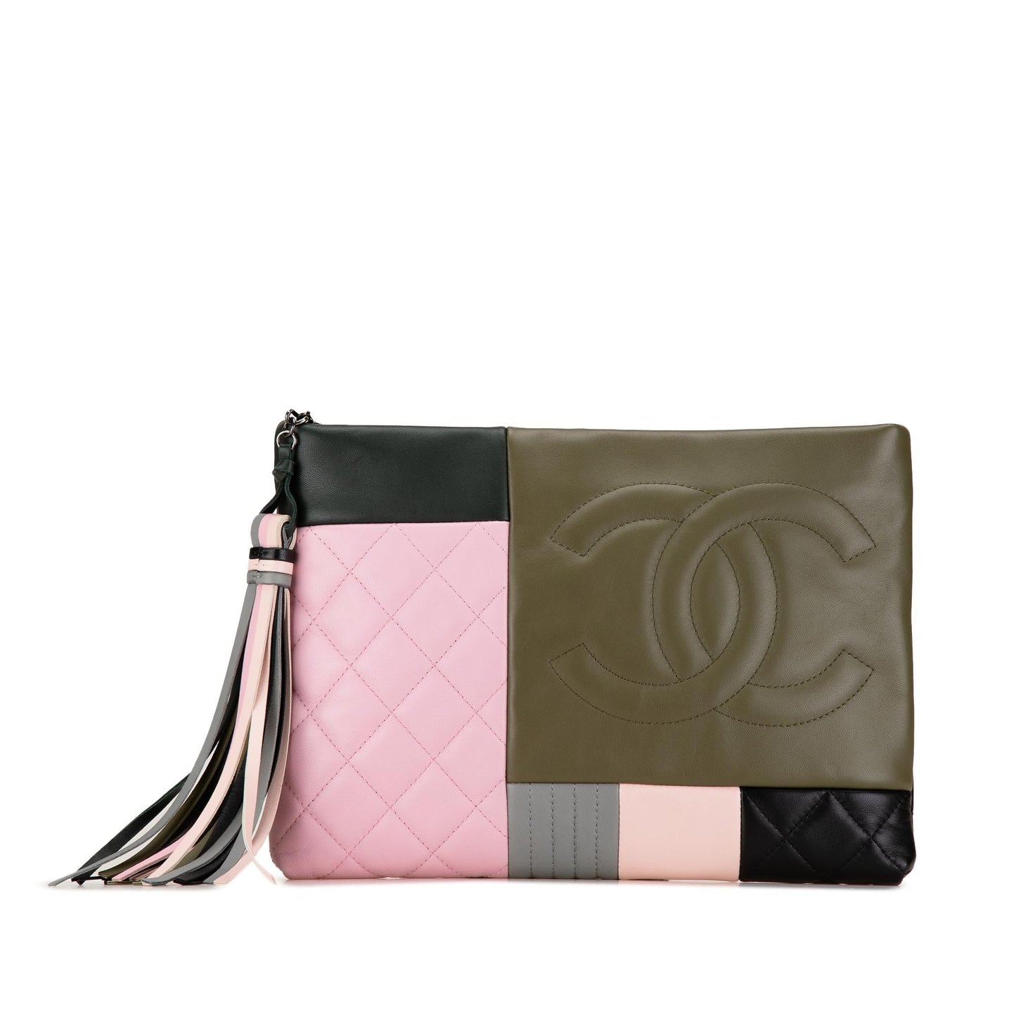 Chanel Quilted Patchwork SHG-oCFnuX Multicolor Handbag