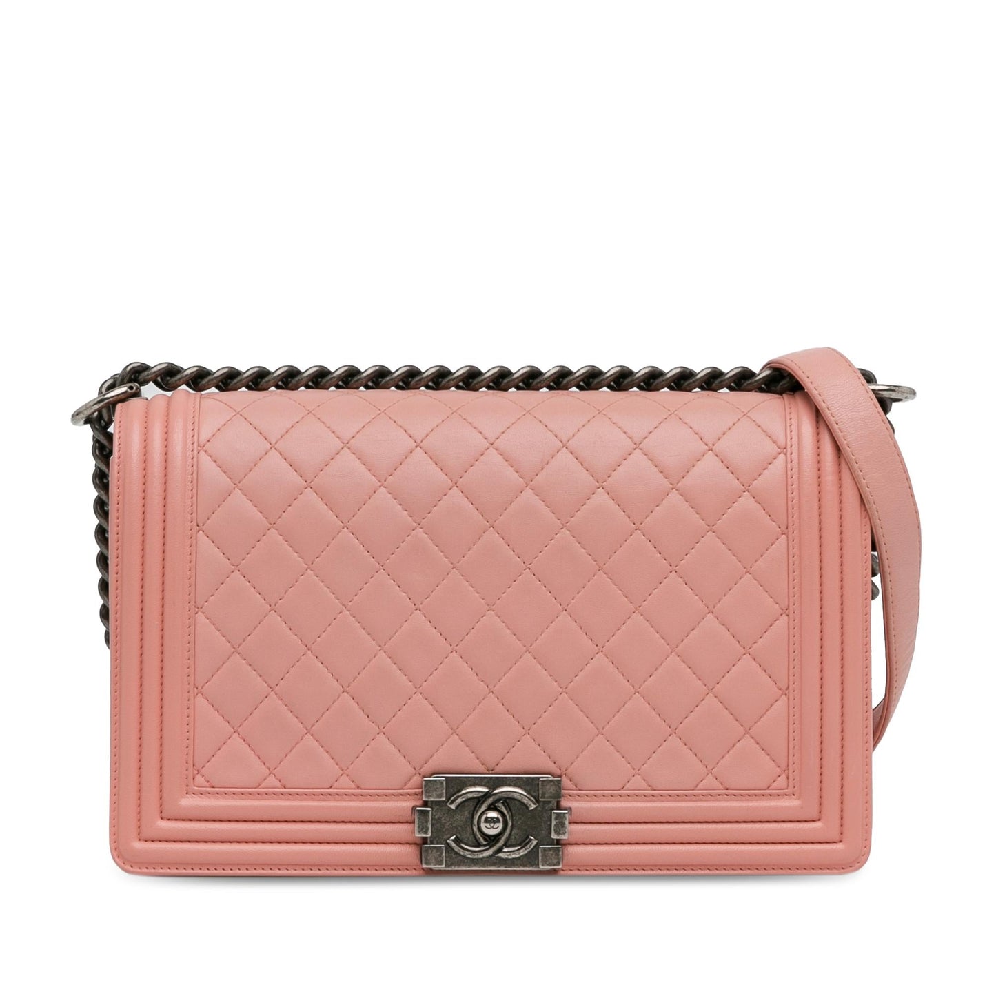Chanel New Lambskin Boy Flap SHG-E3e9vY Handbag
