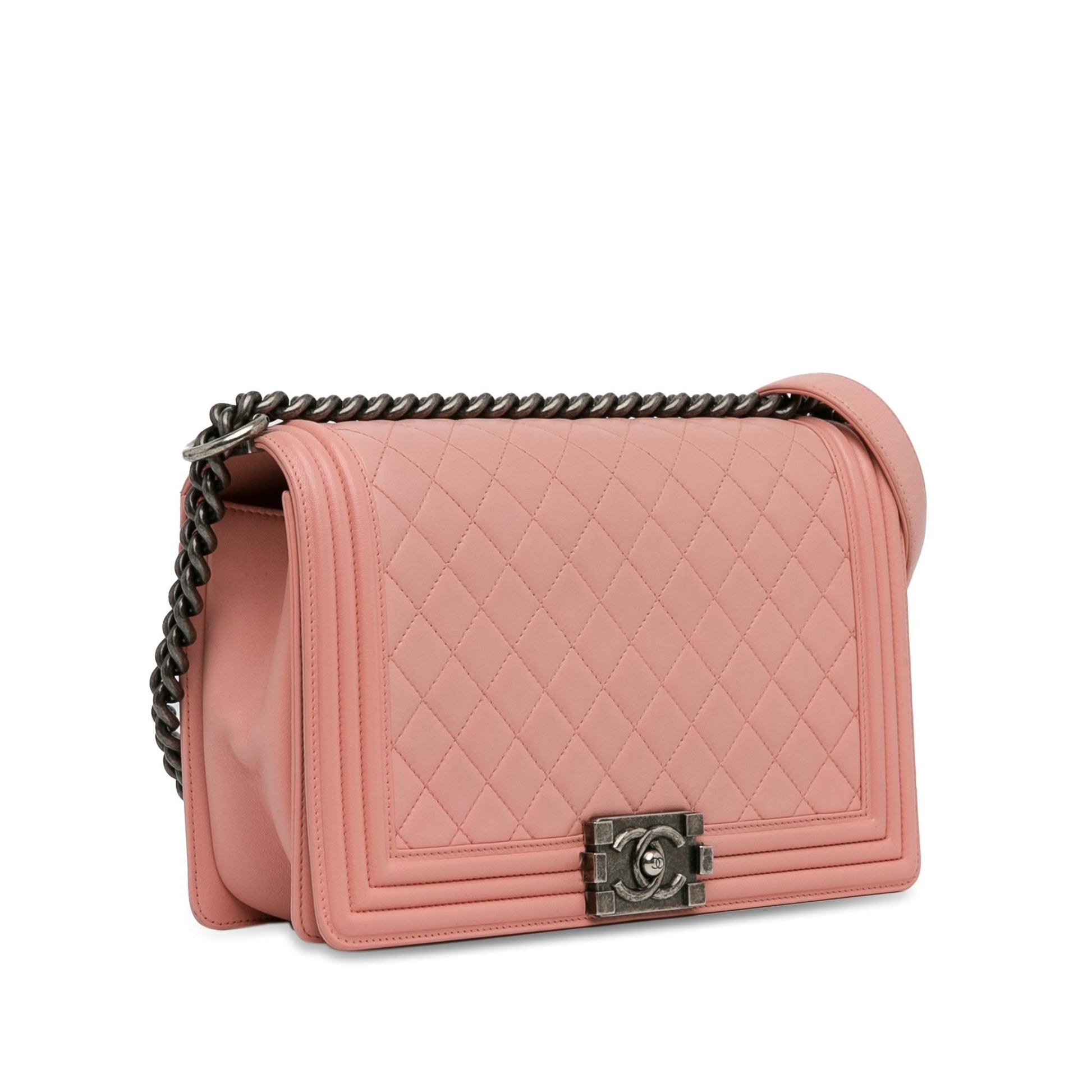 Chanel New Lambskin Boy Flap SHG-E3e9vY Handbag