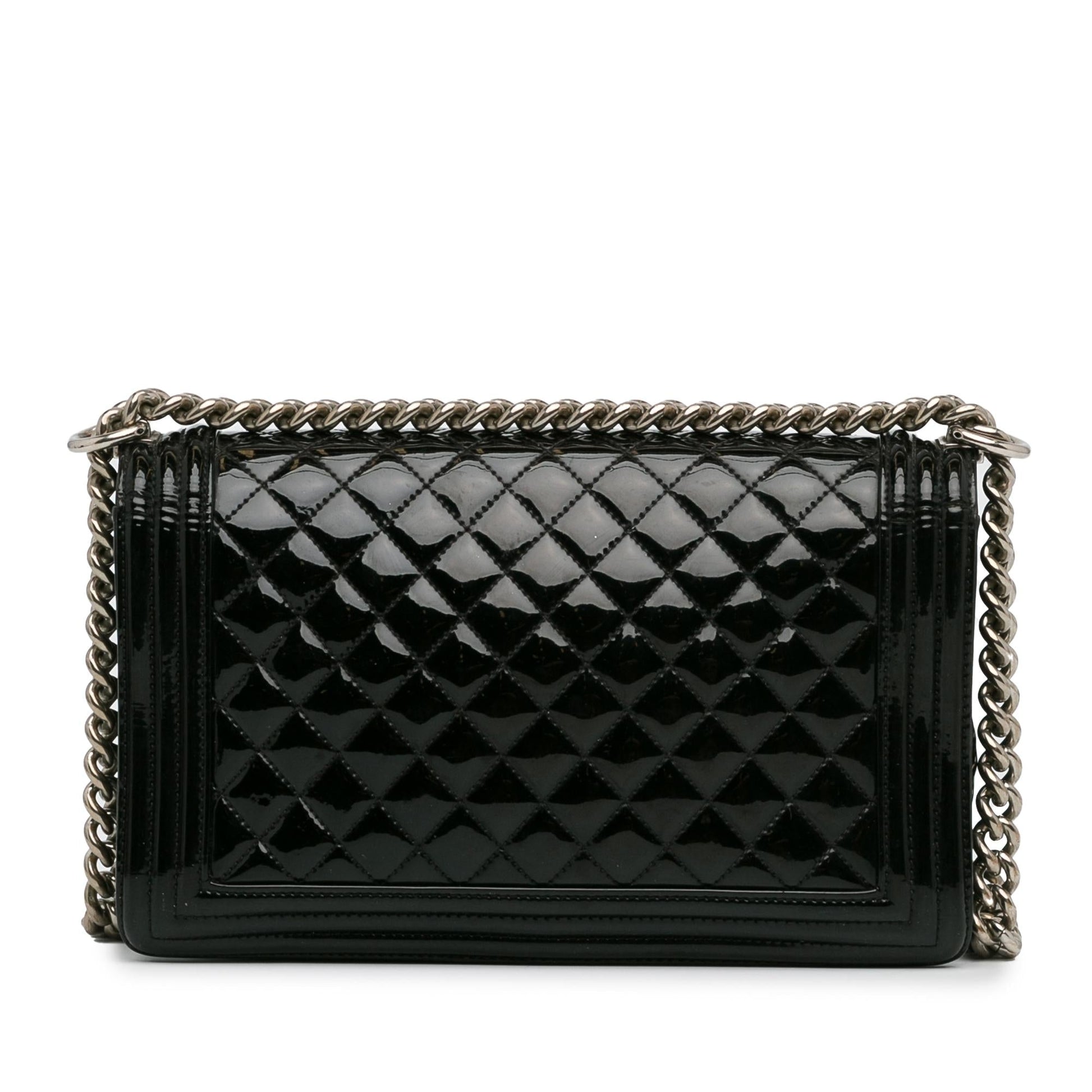 Chanel New Patent Boy Flap SHG-qryhXJ Handbag