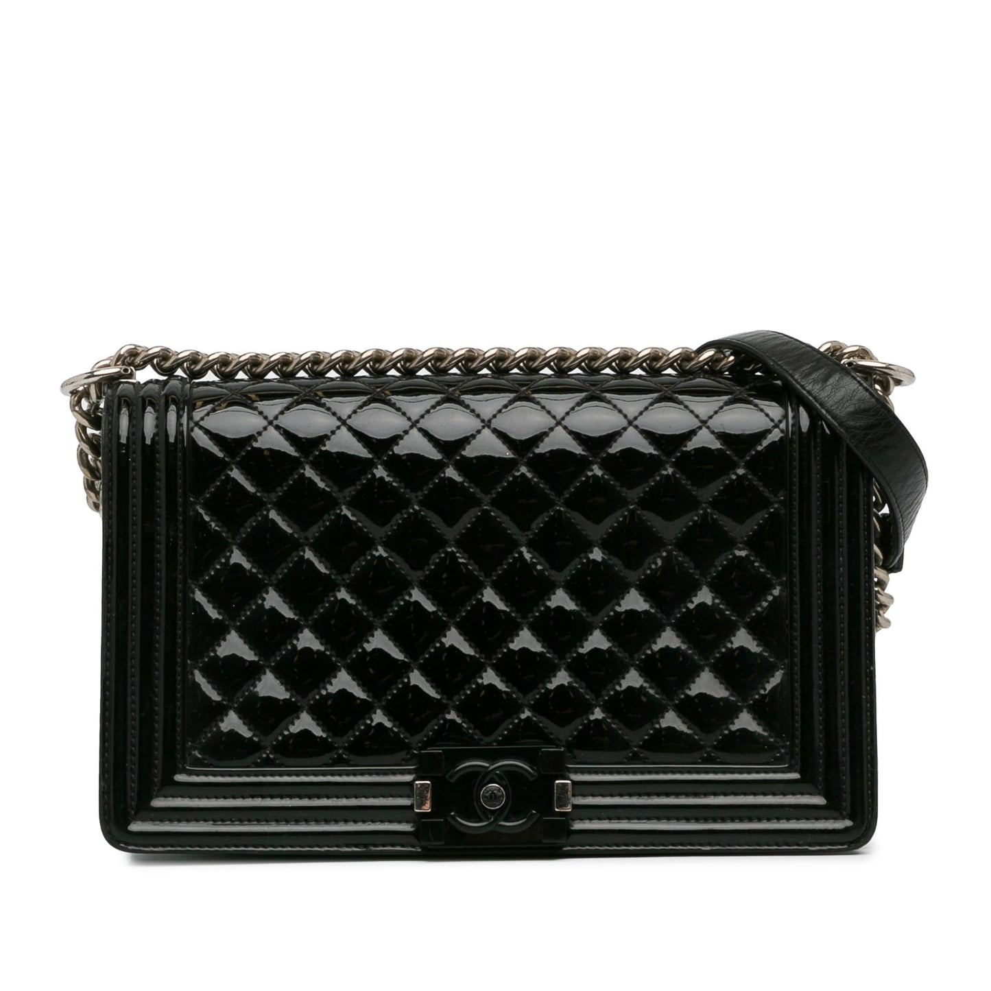 Chanel New Patent Boy Flap SHG-qryhXJ Handbag