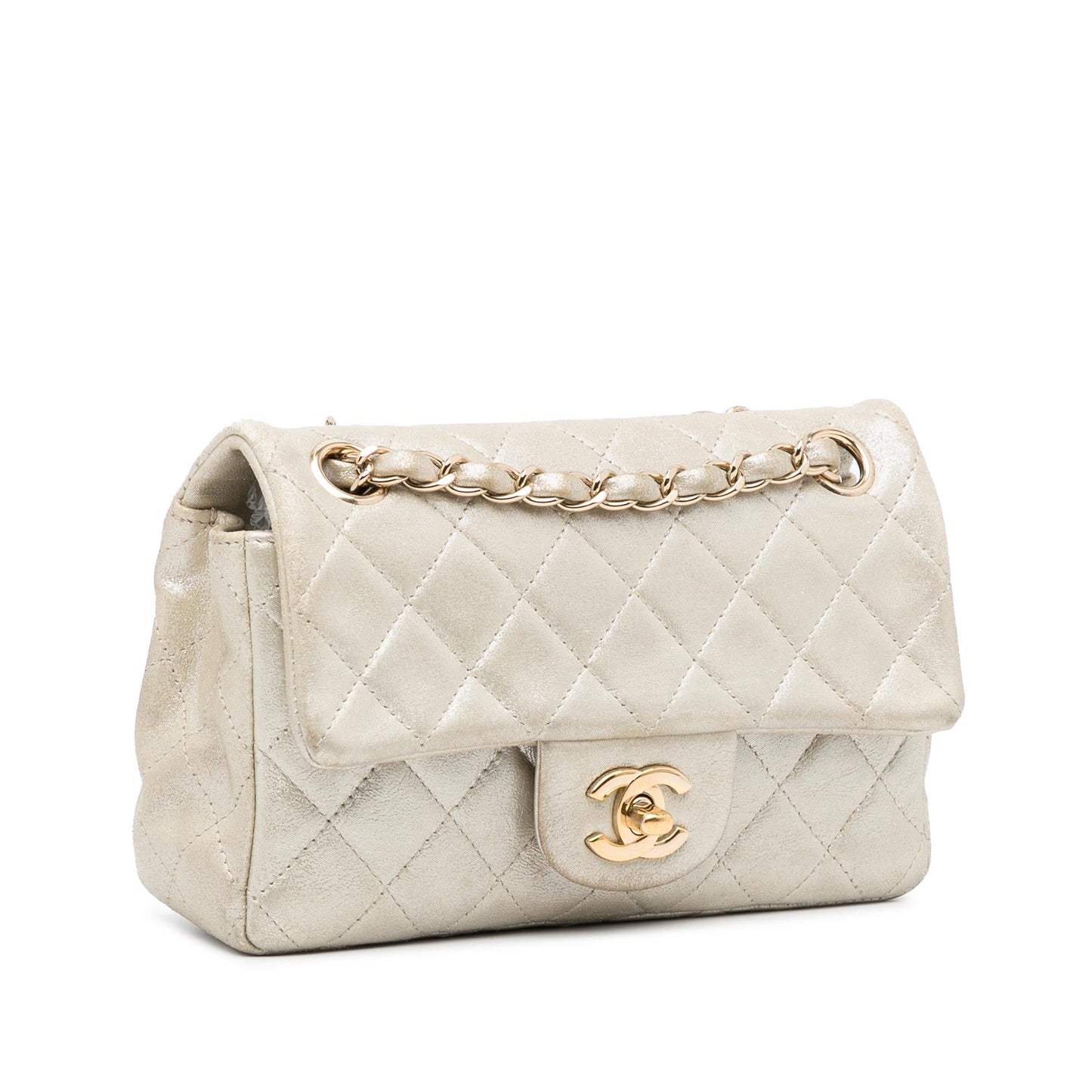 Chanel New Classic Lambskin Single Flap SHG-p4TcFg Mini Bag