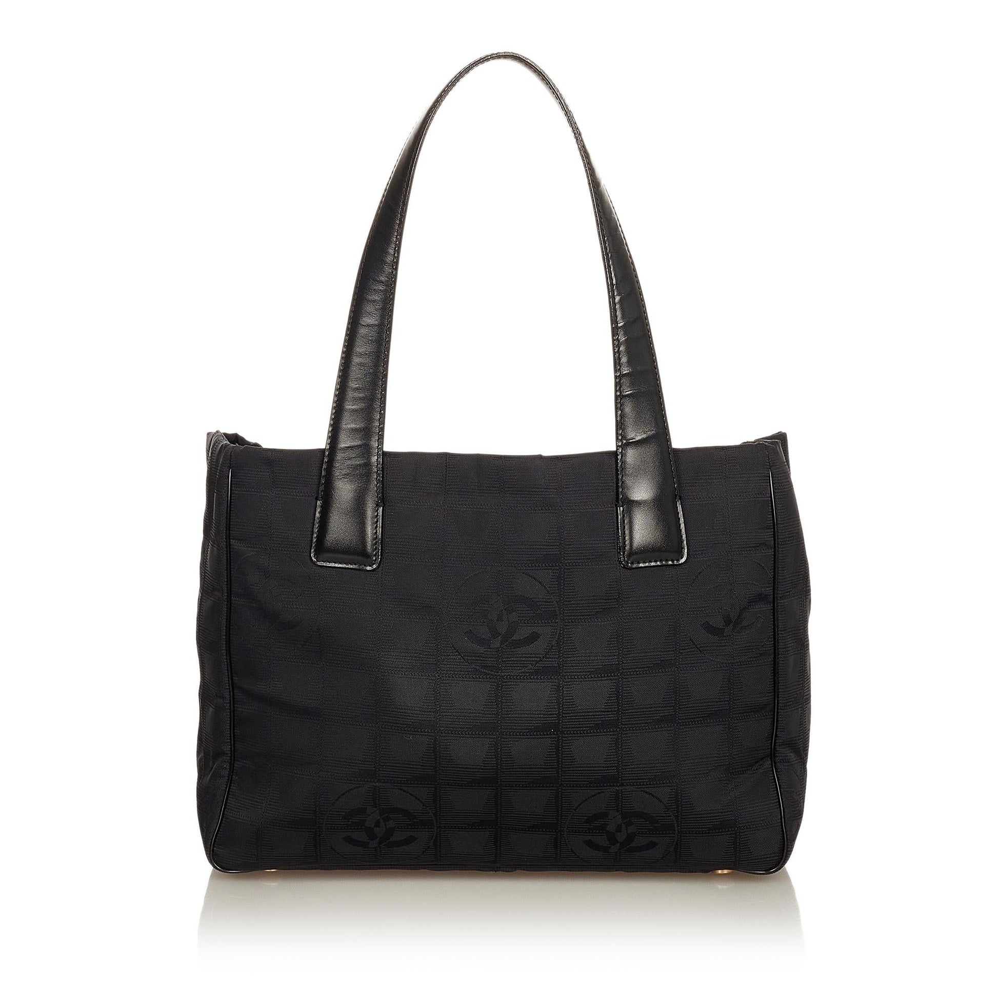 Chanel New Line SHG Canvas Travel Bag