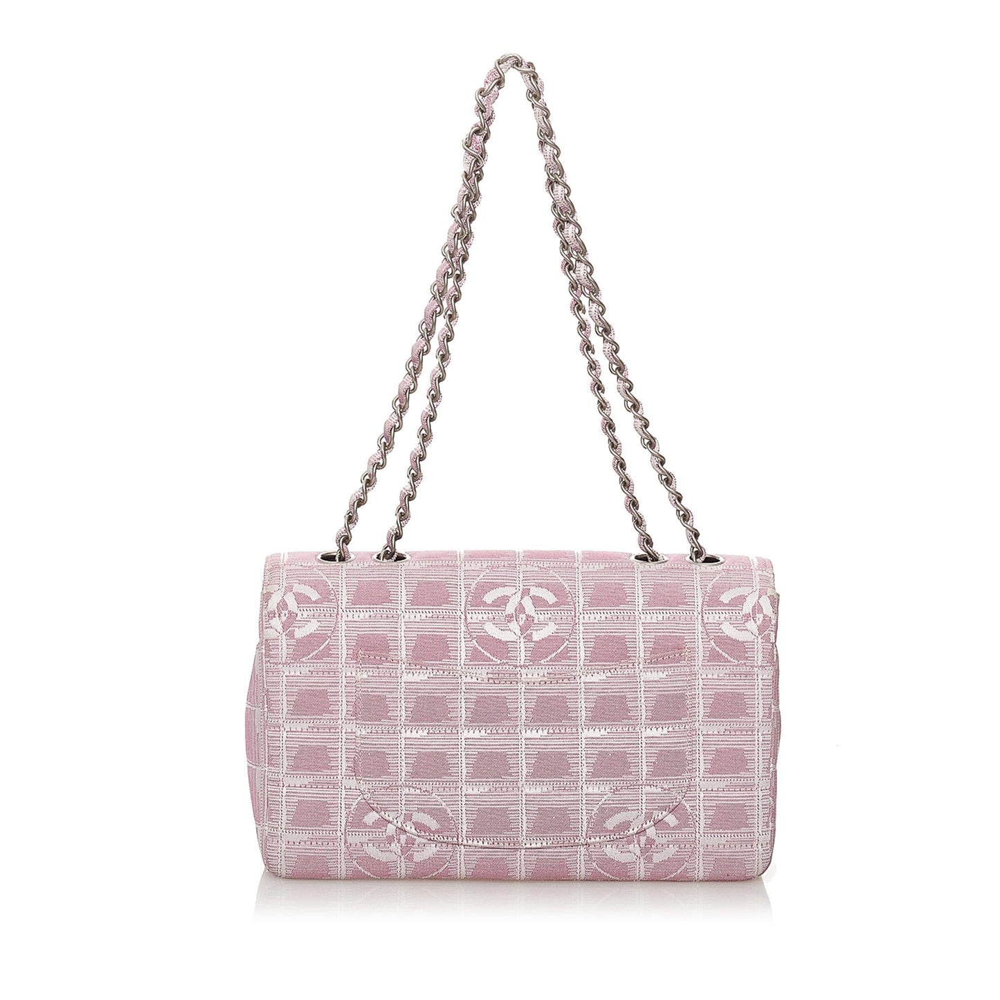 Chanel New Line Classic Flap Nylon SHG Travel Bag