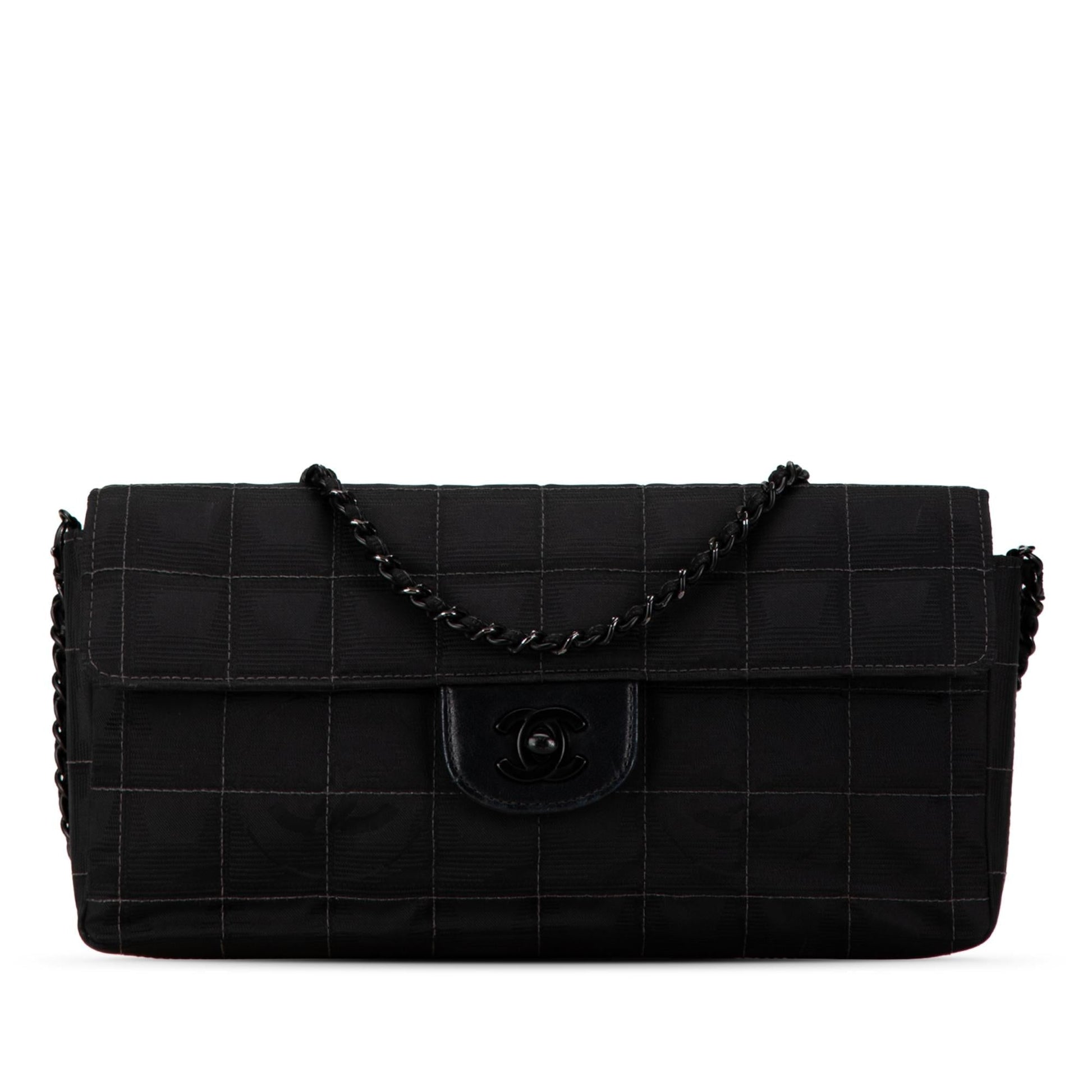 Chanel New Line East West Flap SHG-mLPnKC Travel Bag