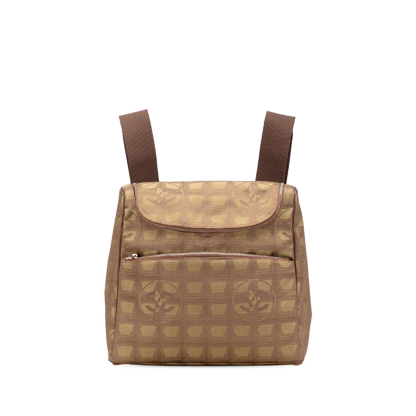 Chanel New Line Nylon Backpack Travel Bag