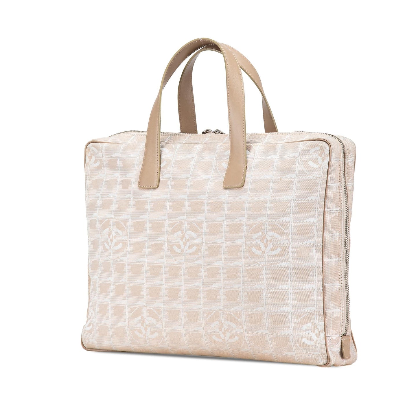 Chanel New Line Nylon Briefcase Travel Bag