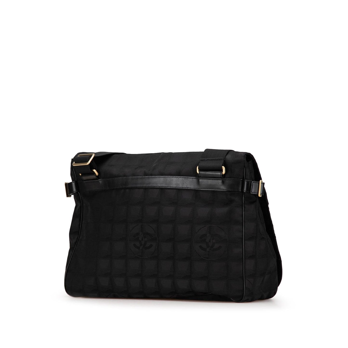Chanel New Line Nylon Travel Bag Crossbody 1