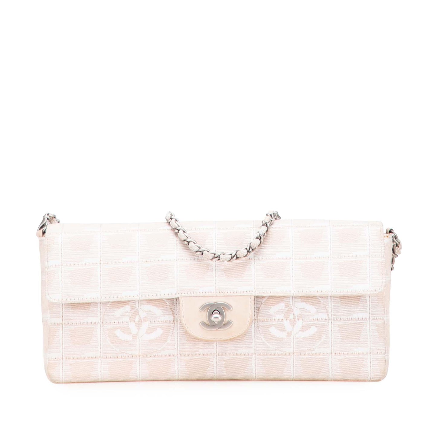 Chanel New Line Nylon East West Flap Travel Bag Flap 4