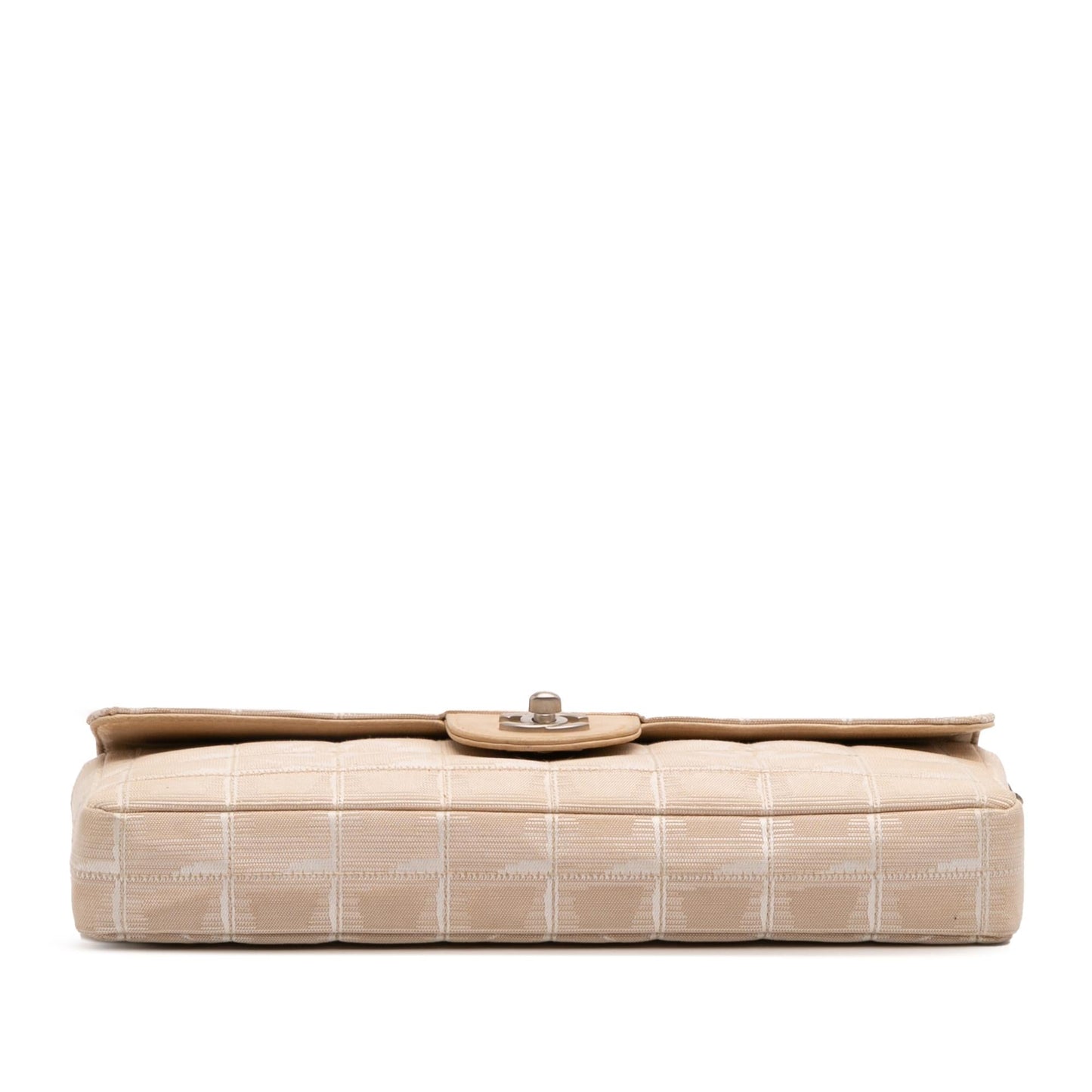 Chanel New Line Nylon East West Flap Travel Bag Flap 5