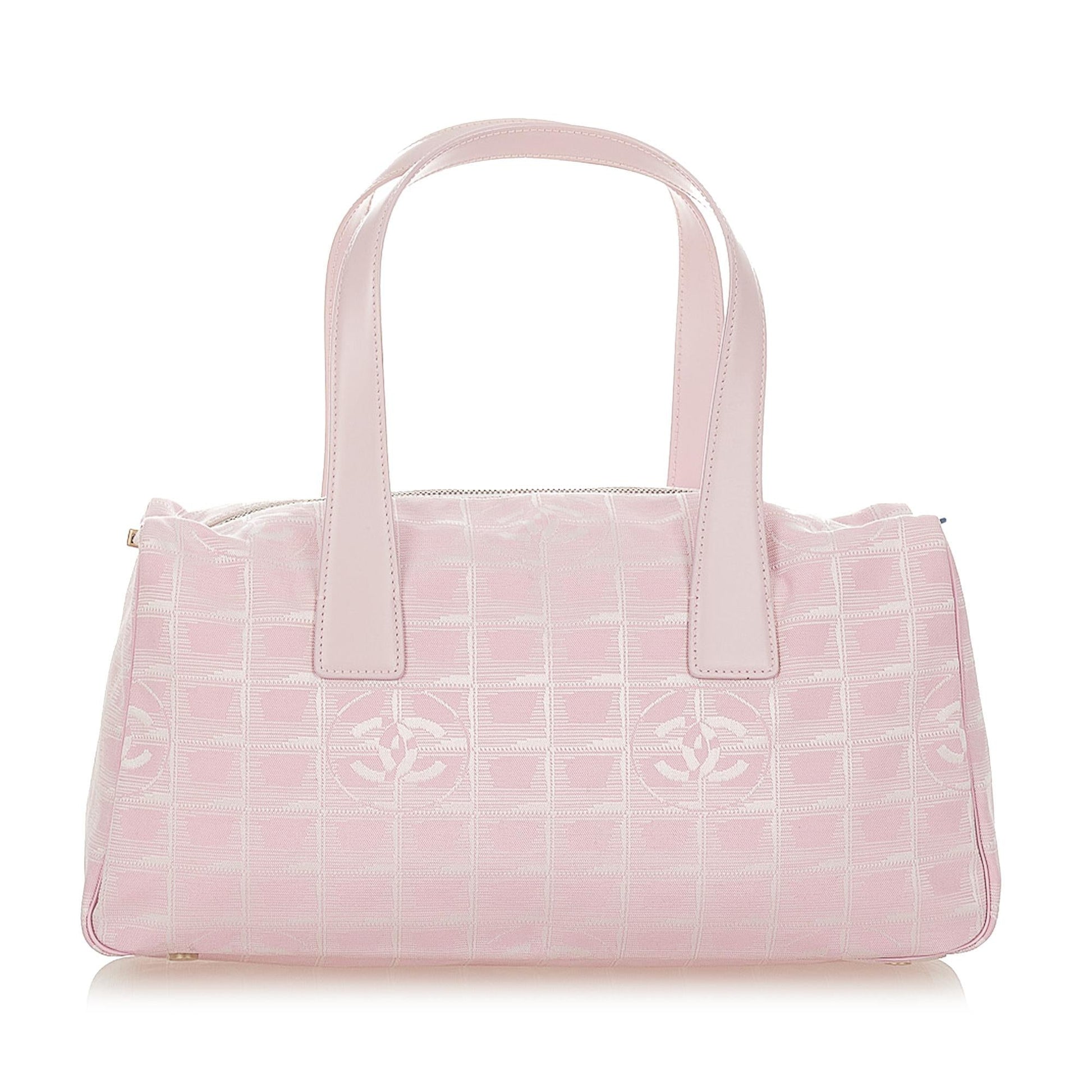 Chanel New Line Nylon SHG Travel Bag Handbag Shg