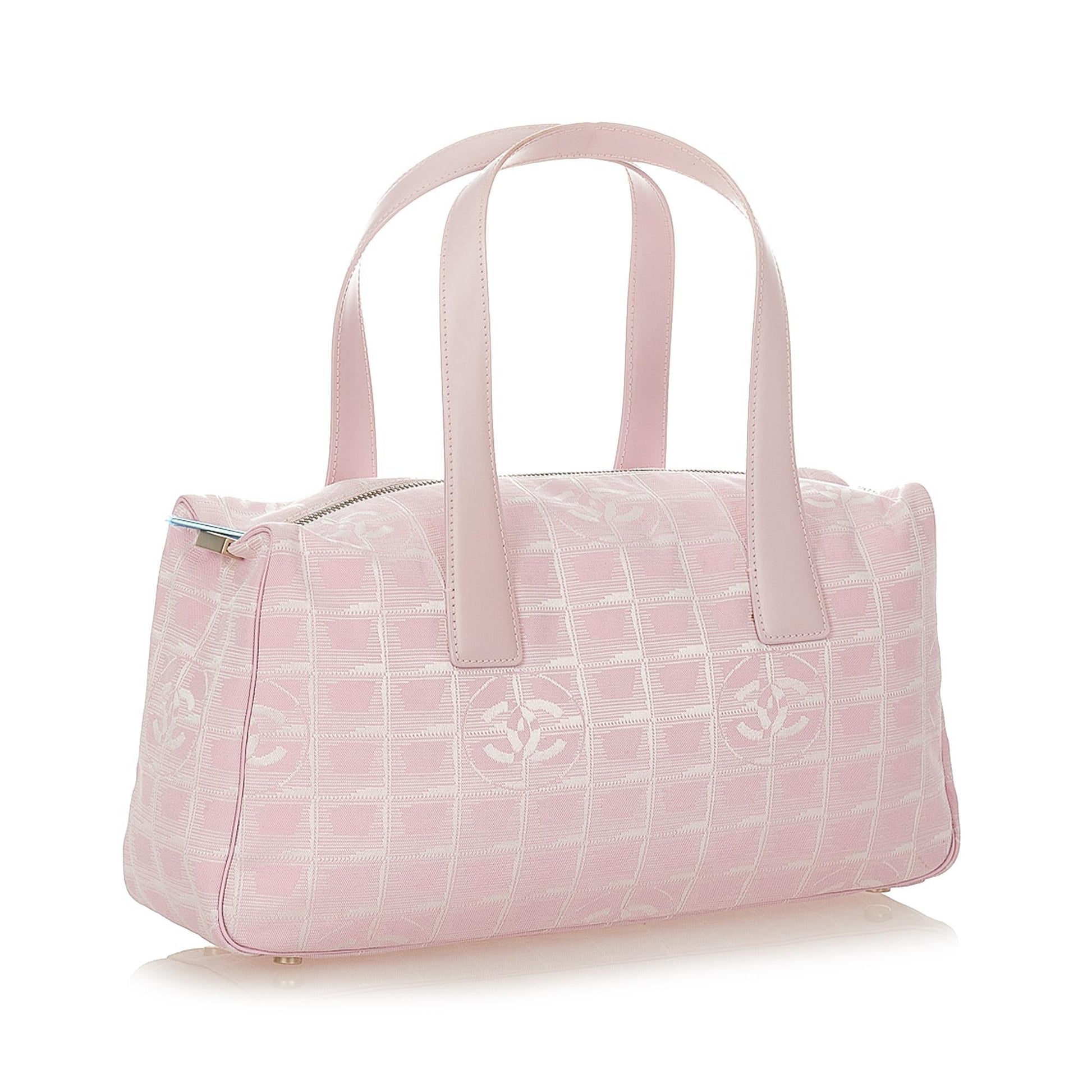 Chanel New Line Nylon SHG Travel Bag Handbag Shg