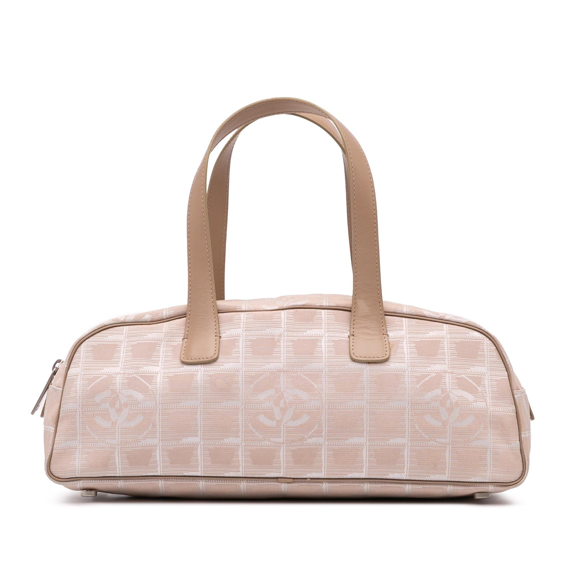 Chanel New Line Nylon Travel Bag Handbag 3