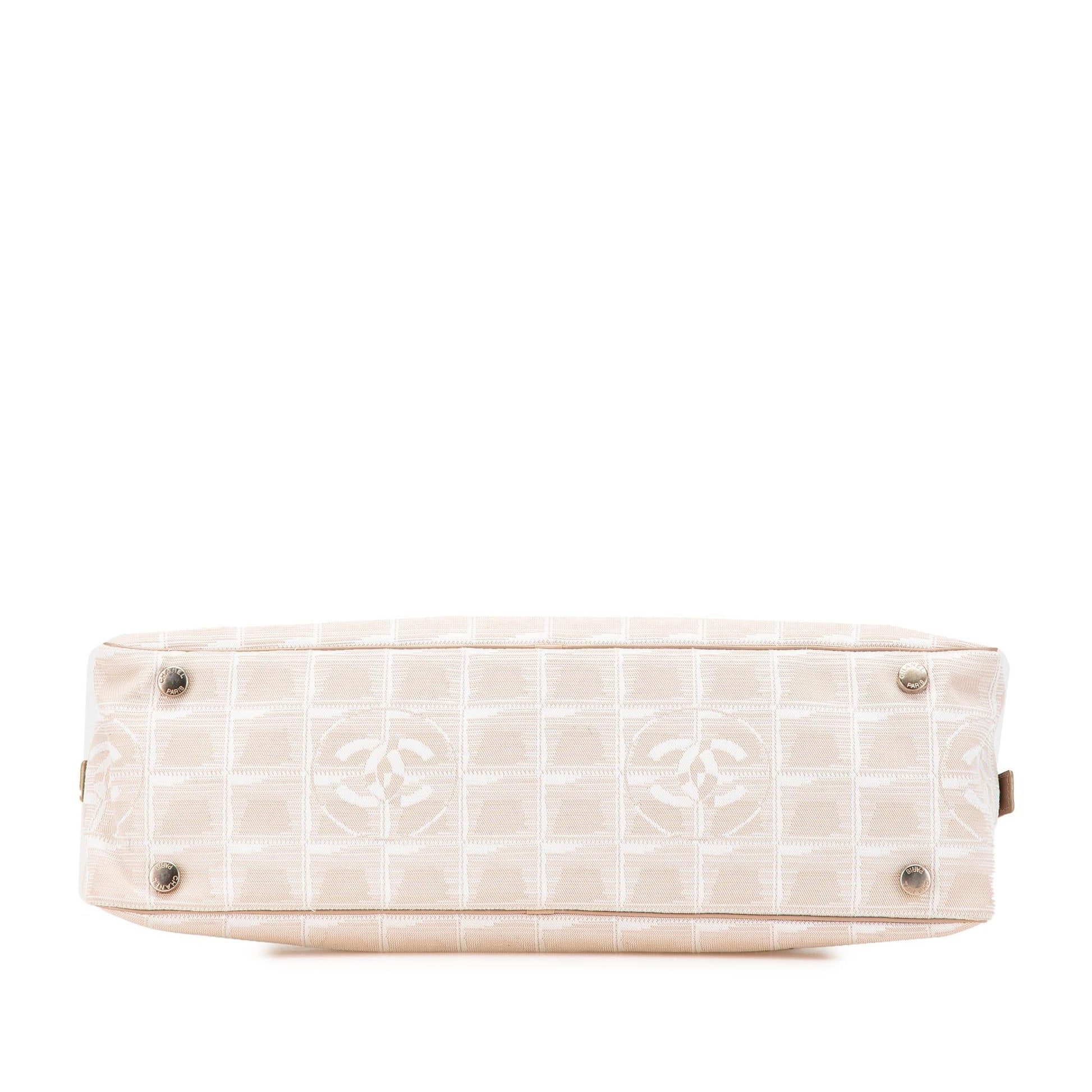 Chanel New Line Nylon Travel Bag Handbag 4