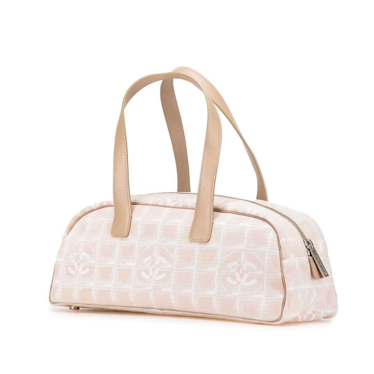 Chanel New Line Nylon Travel Bag Handbag 4