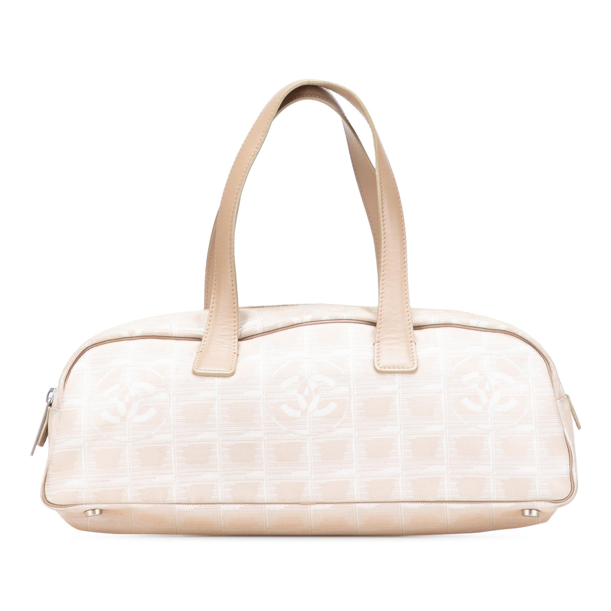 Chanel New Line Nylon Travel Bag Handbag 5
