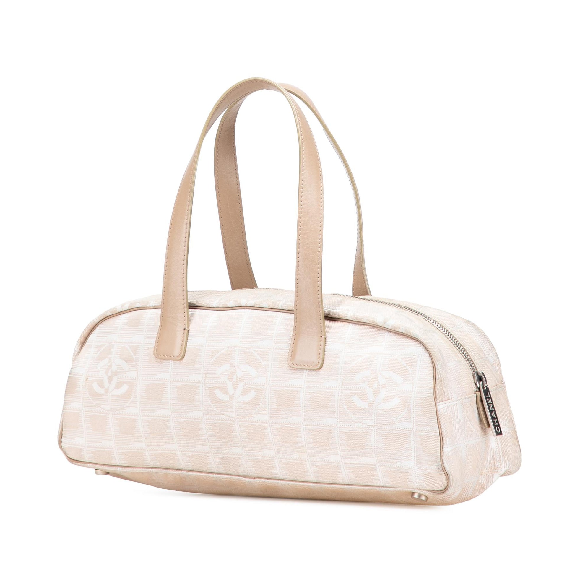 Chanel New Line Nylon Travel Bag Handbag 5