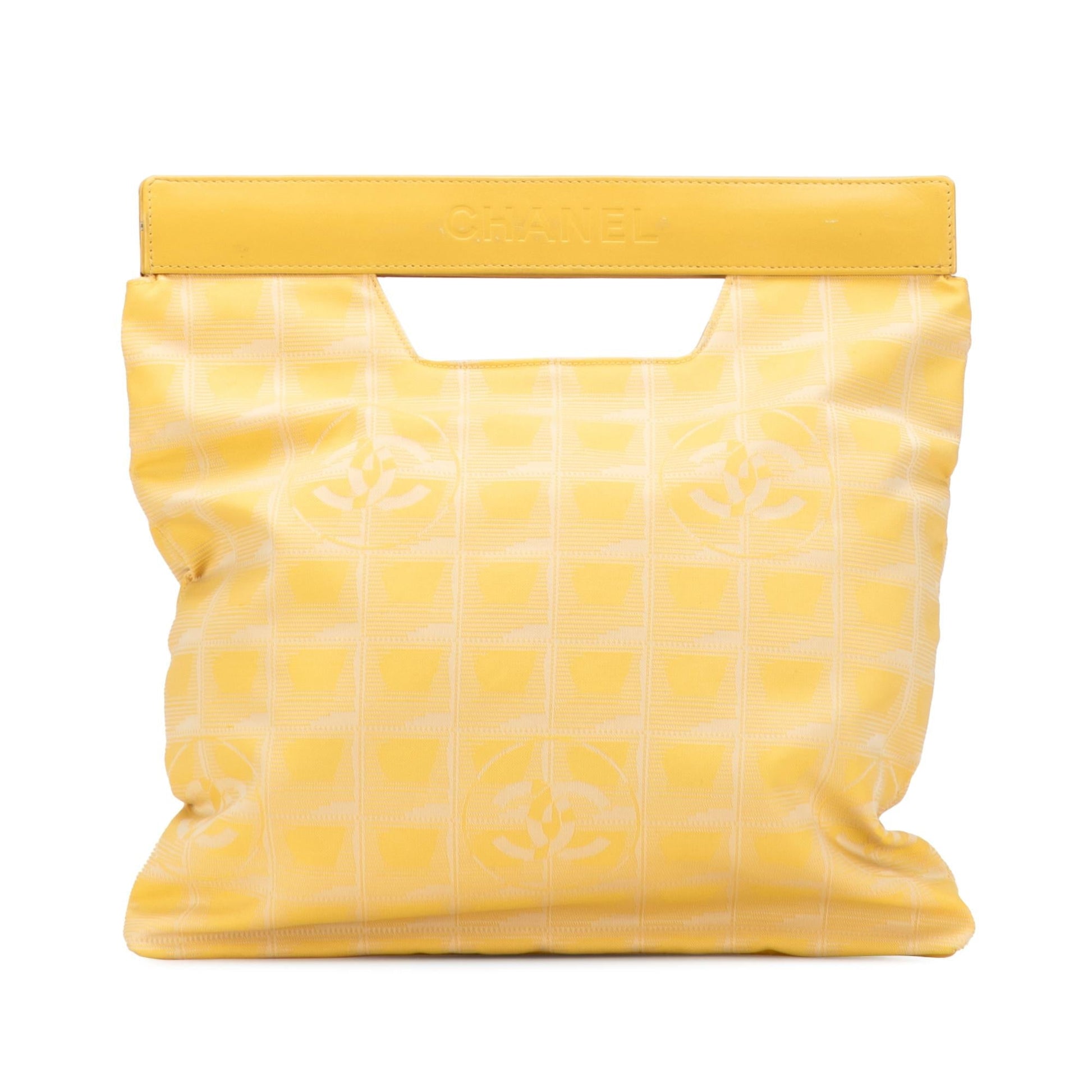 Chanel New Line Nylon Travel Bag Handbag 8