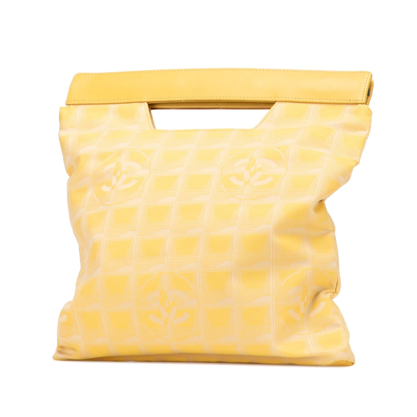 Chanel New Line Nylon Travel Bag Handbag 8