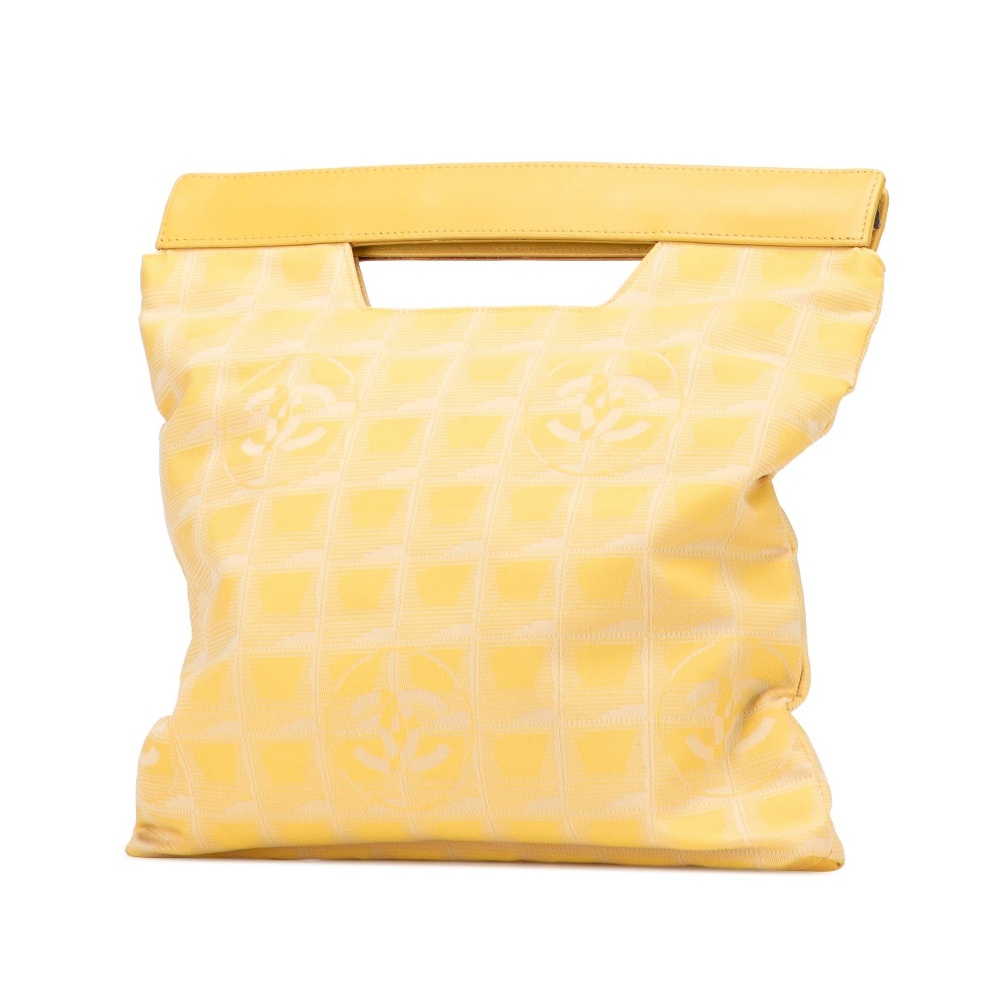 Chanel New Line Nylon Travel Bag Handbag 8