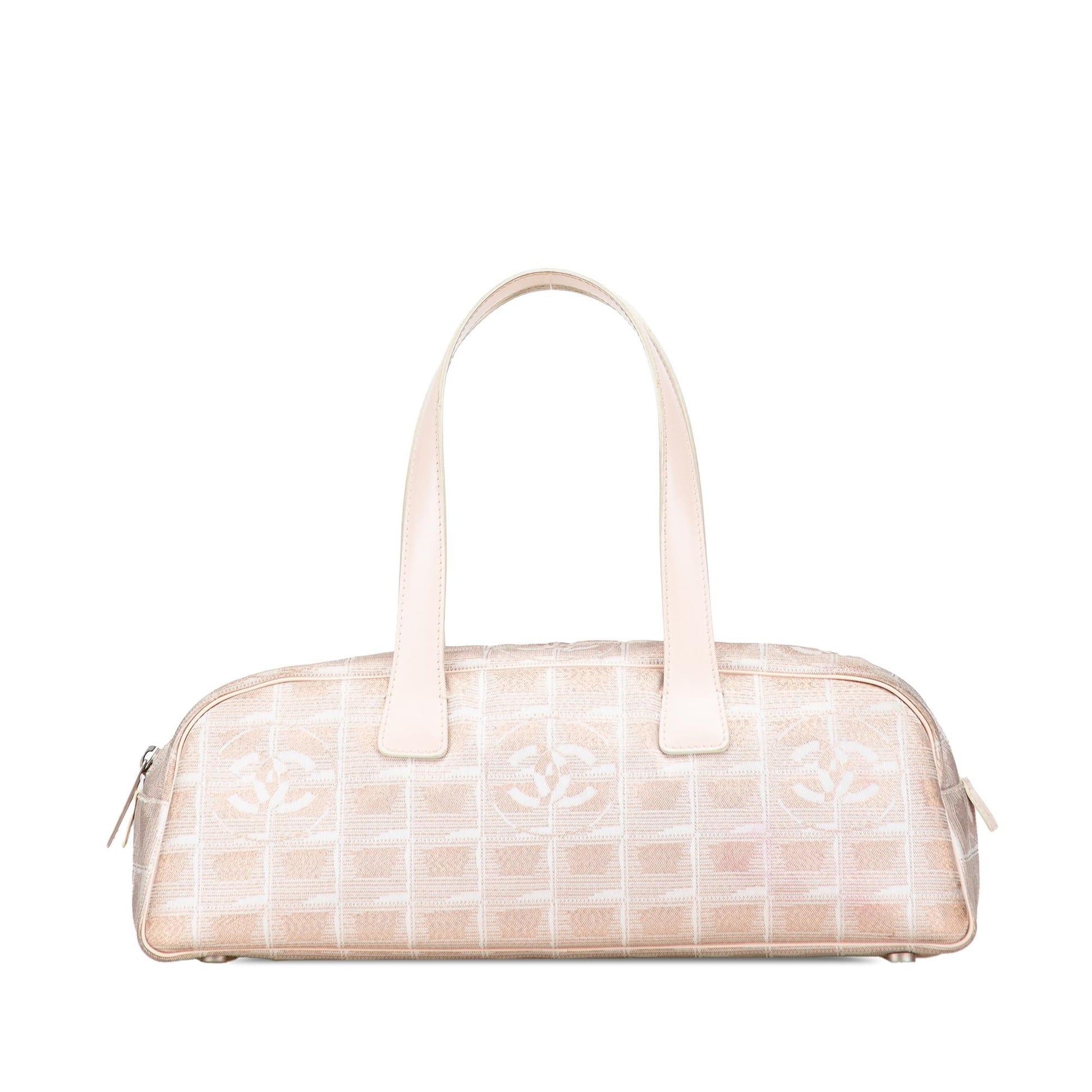 Chanel New Line Nylon Travel Bag Handbag 9