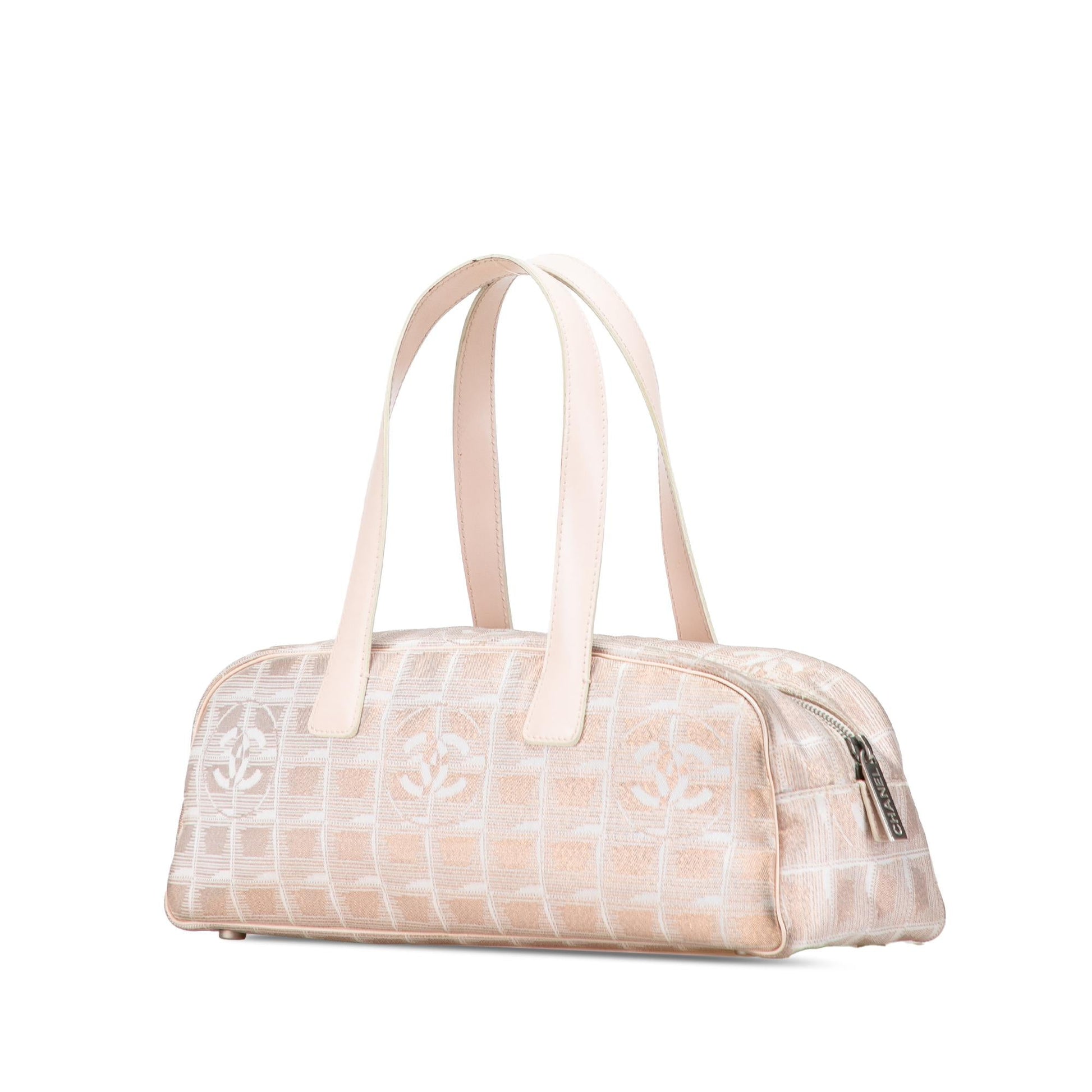 Chanel New Line Nylon Travel Bag Handbag 9