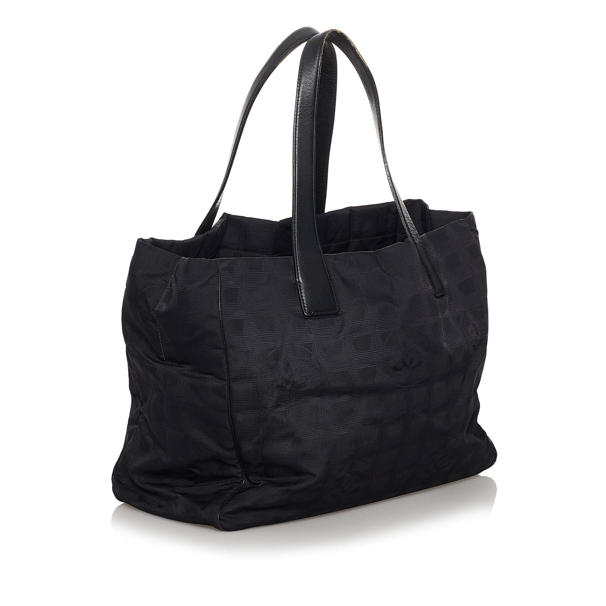 Chanel New Line Nylon SHG Travel Bag 35