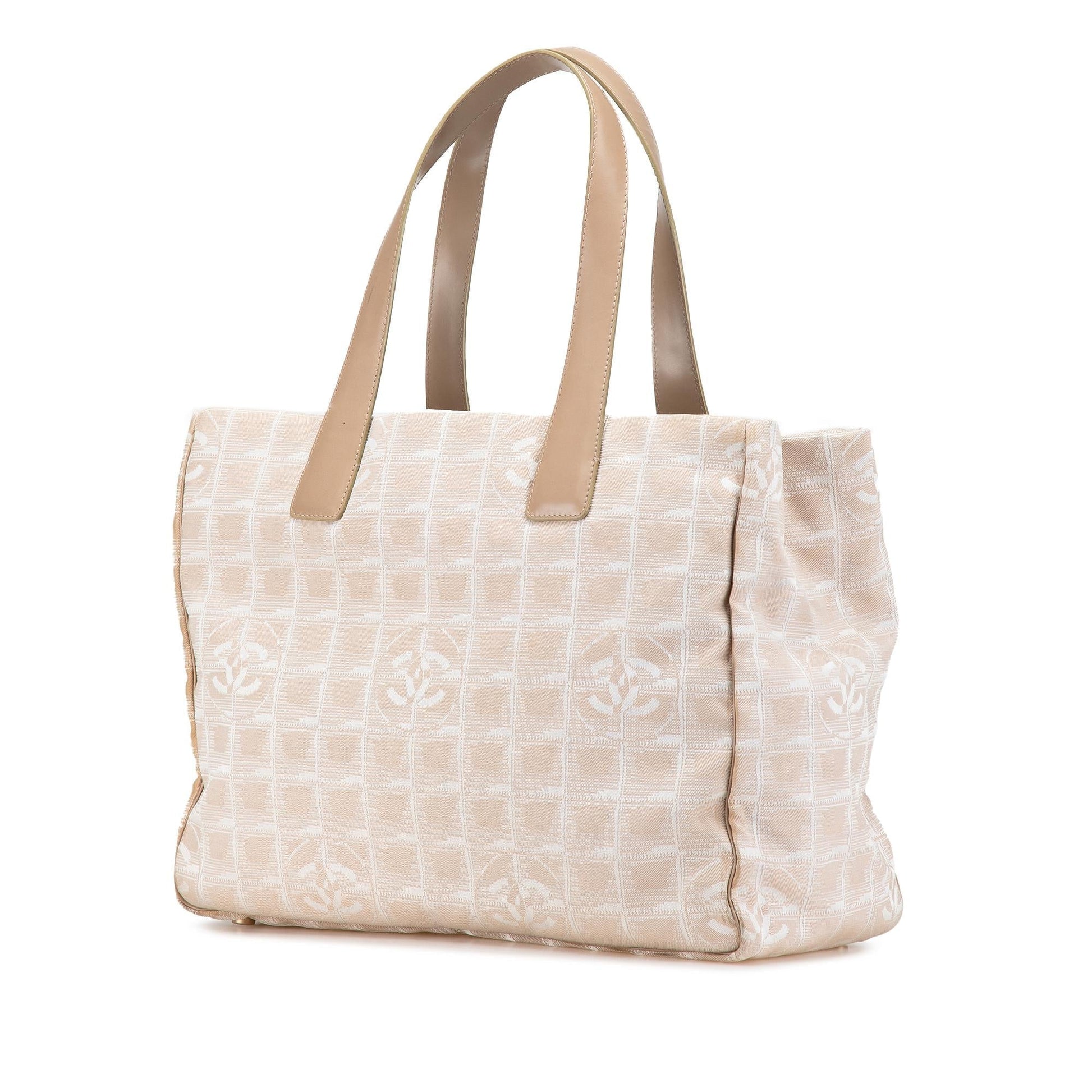 Chanel New Line Nylon Travel Bag Tote 1