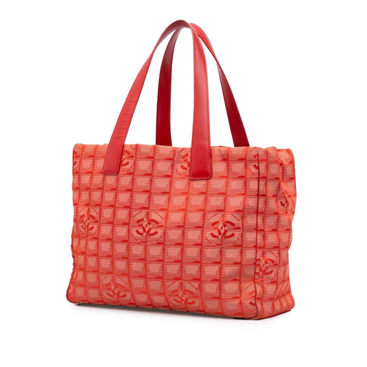 Chanel New Line Nylon Travel Bag Tote 3