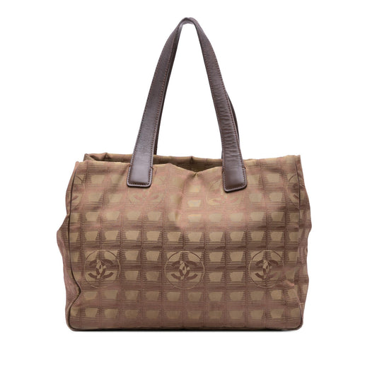 Chanel New Line Nylon Travel Bag Tote 6