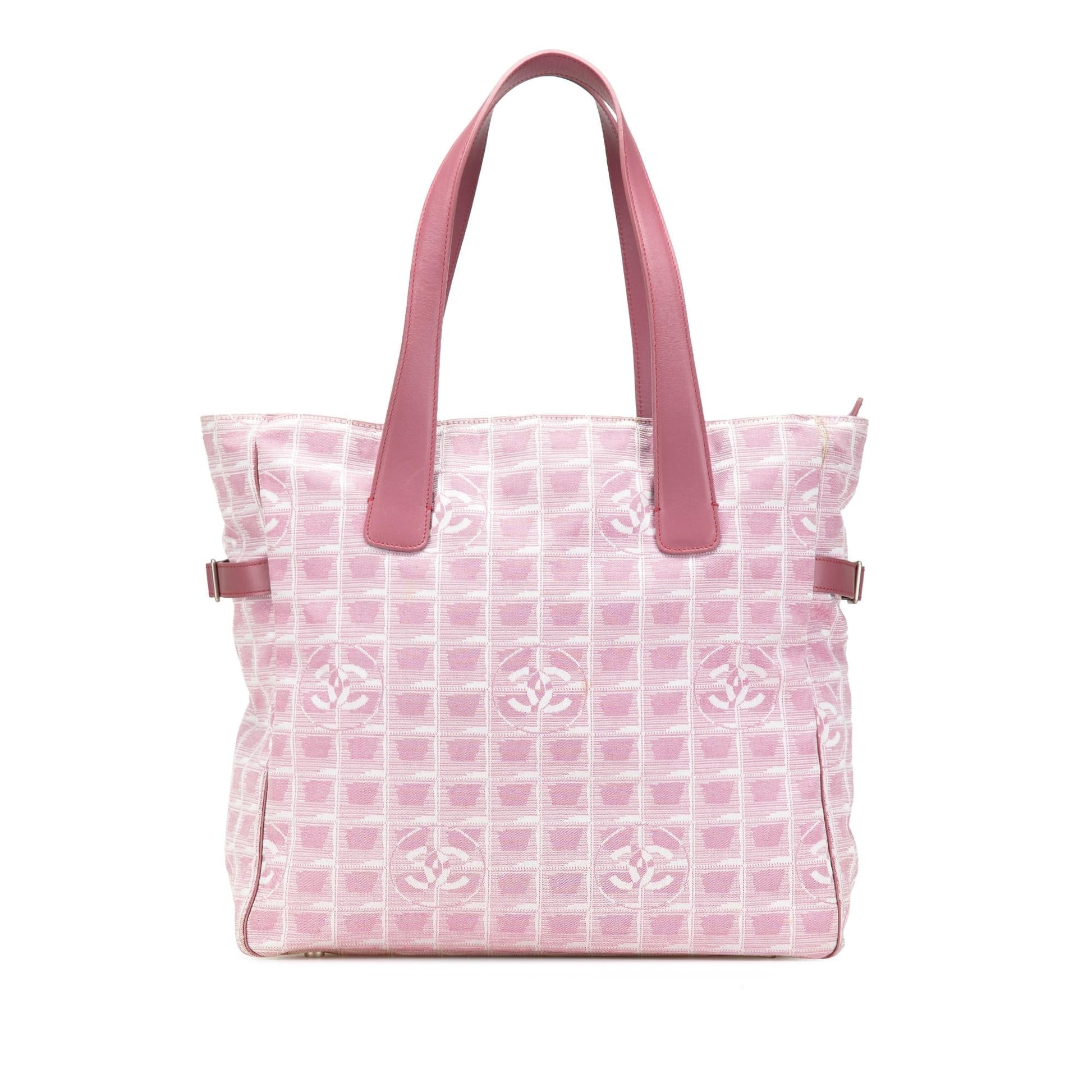 Chanel New Line Nylon Travel Bag Tote 7