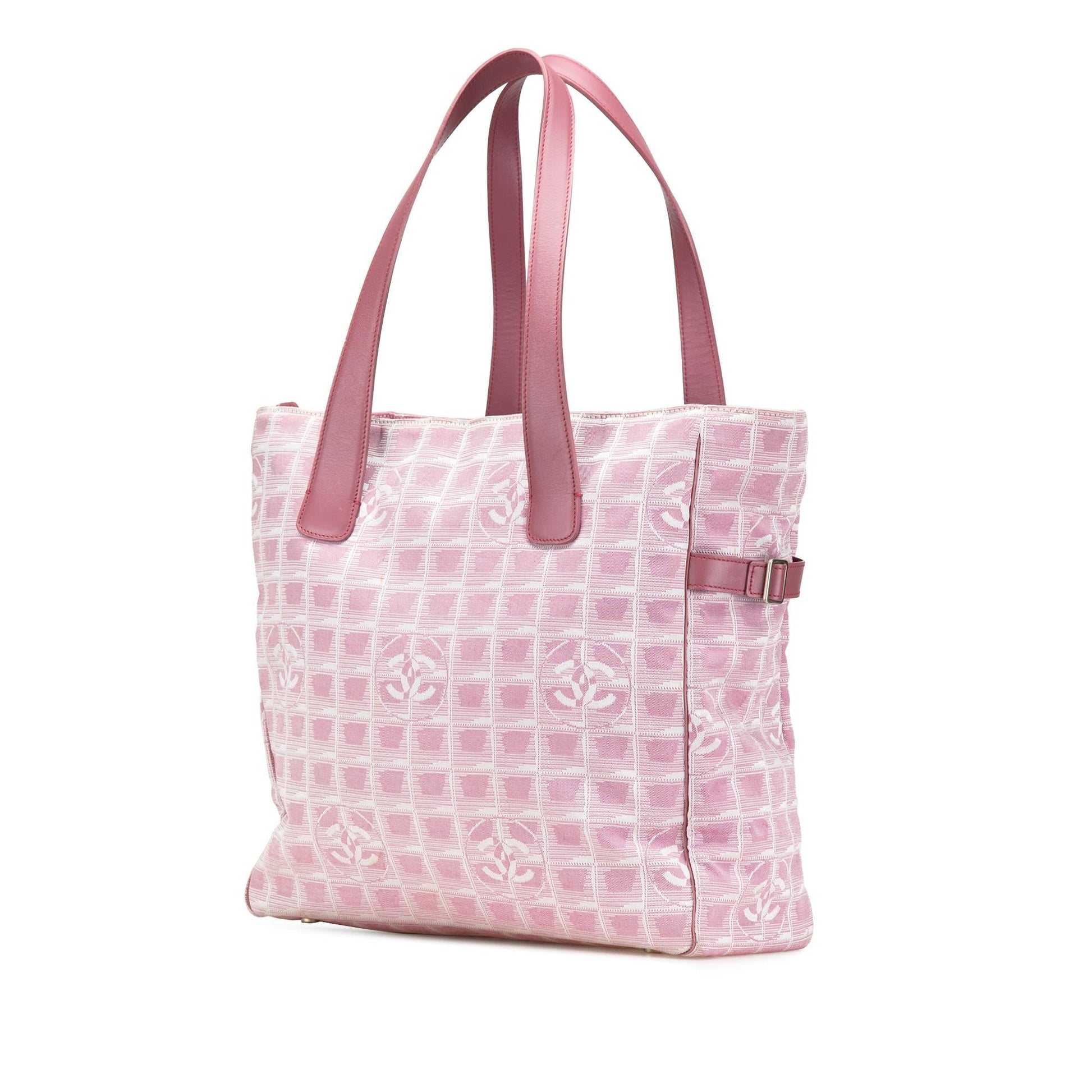 Chanel New Line Nylon Travel Bag Tote 7