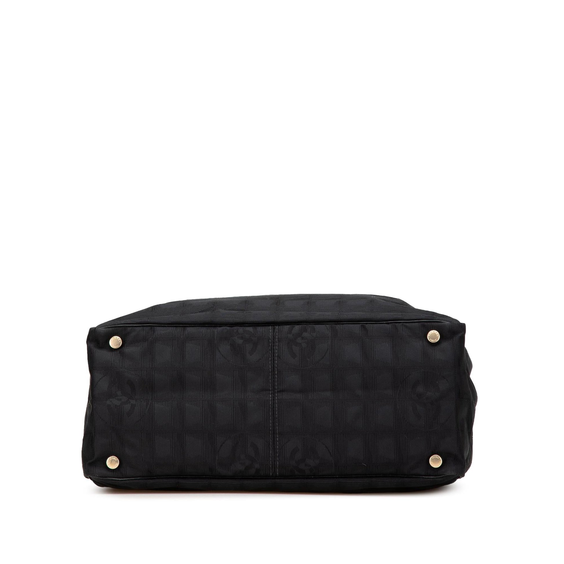 Chanel New Line Nylon Travel Bag Tote 8