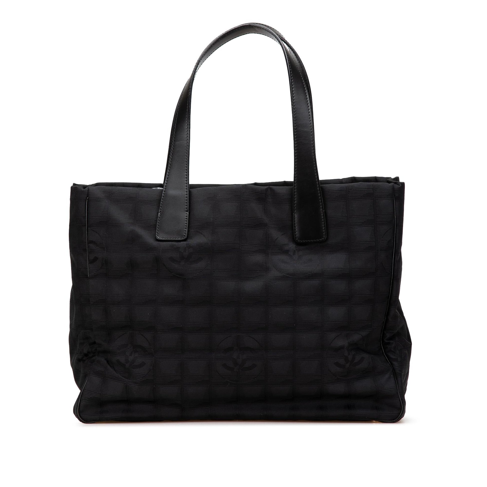 Chanel New Line Nylon Travel Bag Tote 8