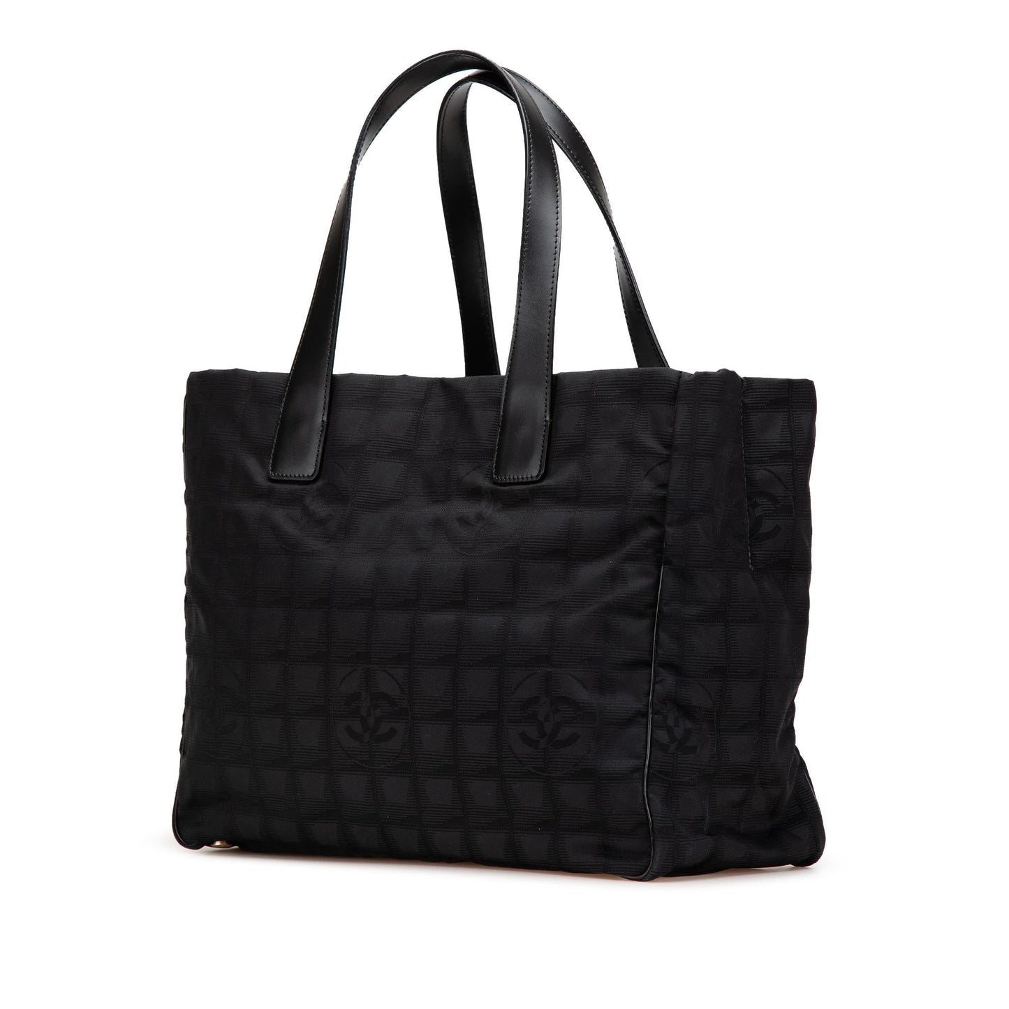 Chanel New Line Nylon Travel Bag Tote 8