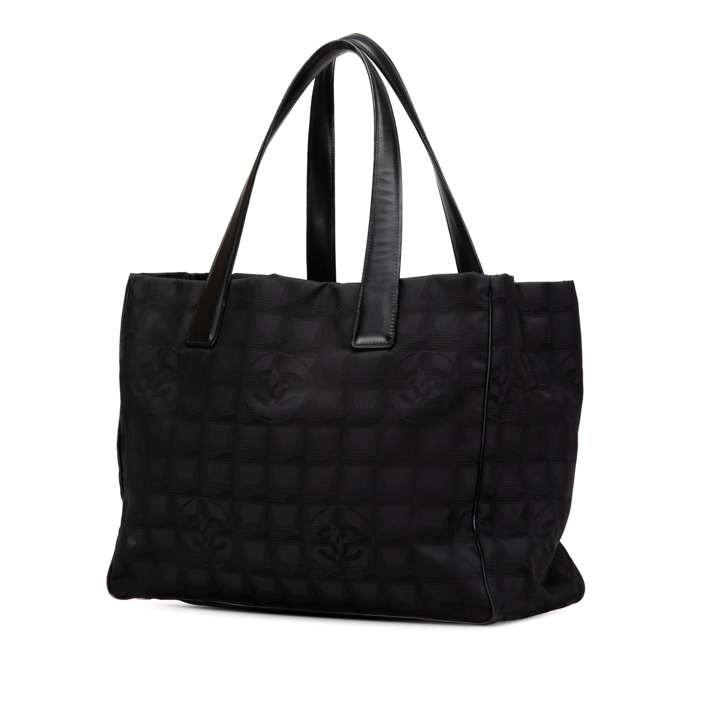 Chanel New Line Nylon Travel Bag Tote 9